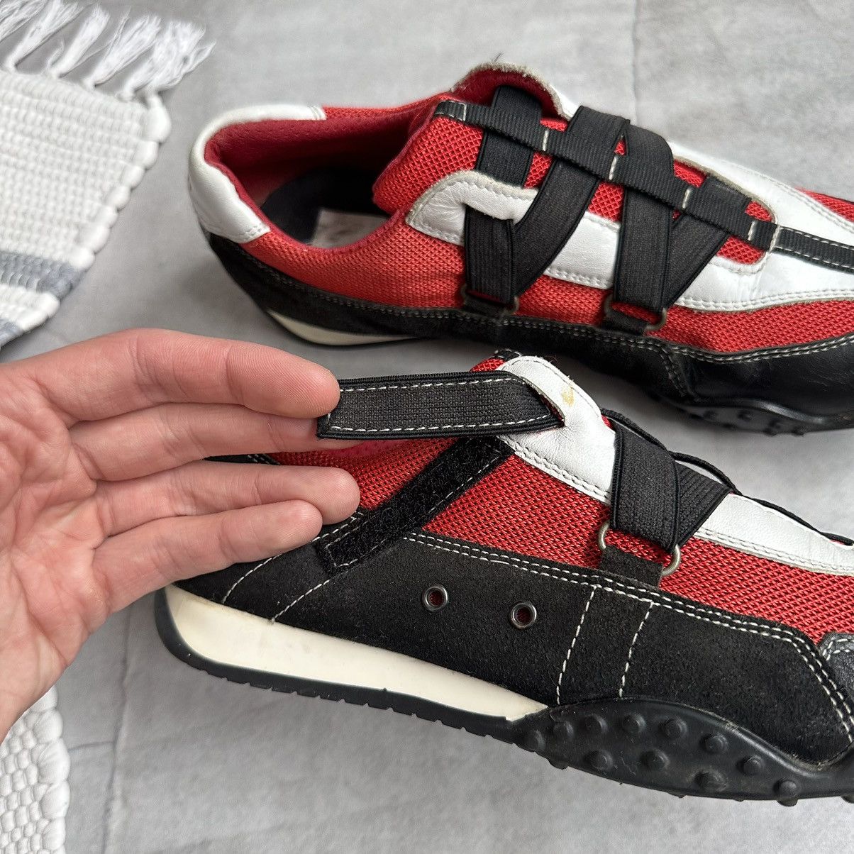 Diesel × Dirk Bikkembergs × Puma 00s Japan Straps Mesh Sneakers Shoes Diesel Vibe Mostro Y2K Size US 7 / EU 40 - 8 Thumbnail