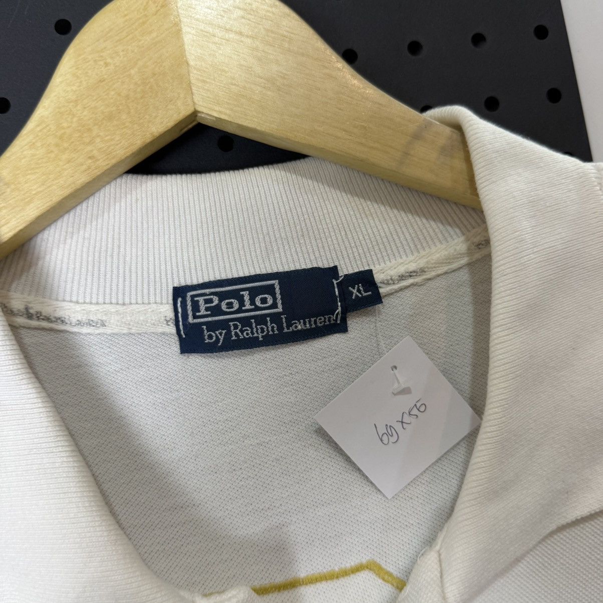 Polo Ralph Lauren POLO RALPH LAUREN golden embroidered white long poloshirt Size US XL / EU 56 / 4 - 5 Thumbnail