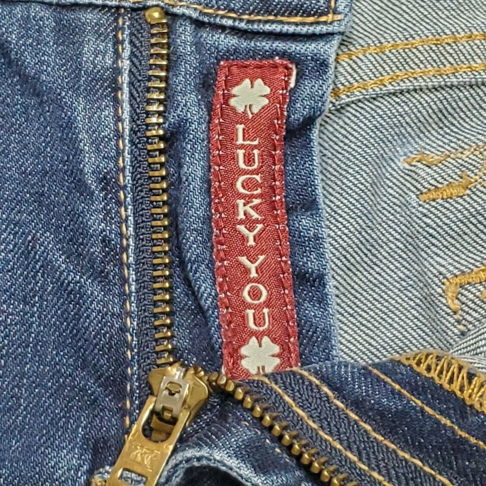 Lucky Brand Lucky Brand Sweet N Crop Denim Jeans Womens Size 6/28 Blue Size 29" - 10 Thumbnail