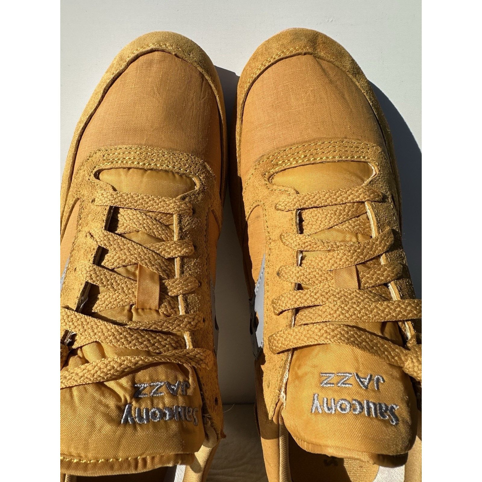 Saucony Saucony Shoes Mustard Jazz Original Sneaker Running Shoes 13 Size US 13 / EU 46 - 7 Thumbnail
