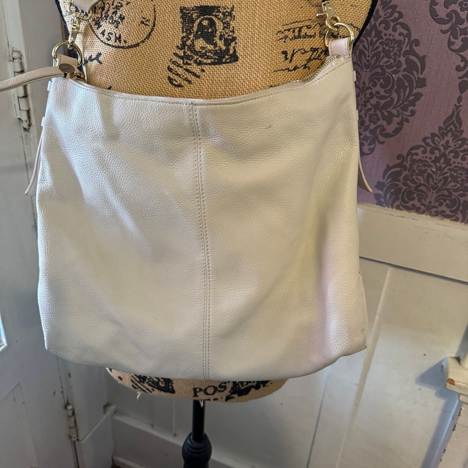 NBDN Nobrandedon Emma Fox pebbled leather handbag Size ONE SIZE - 2 Thumbnail
