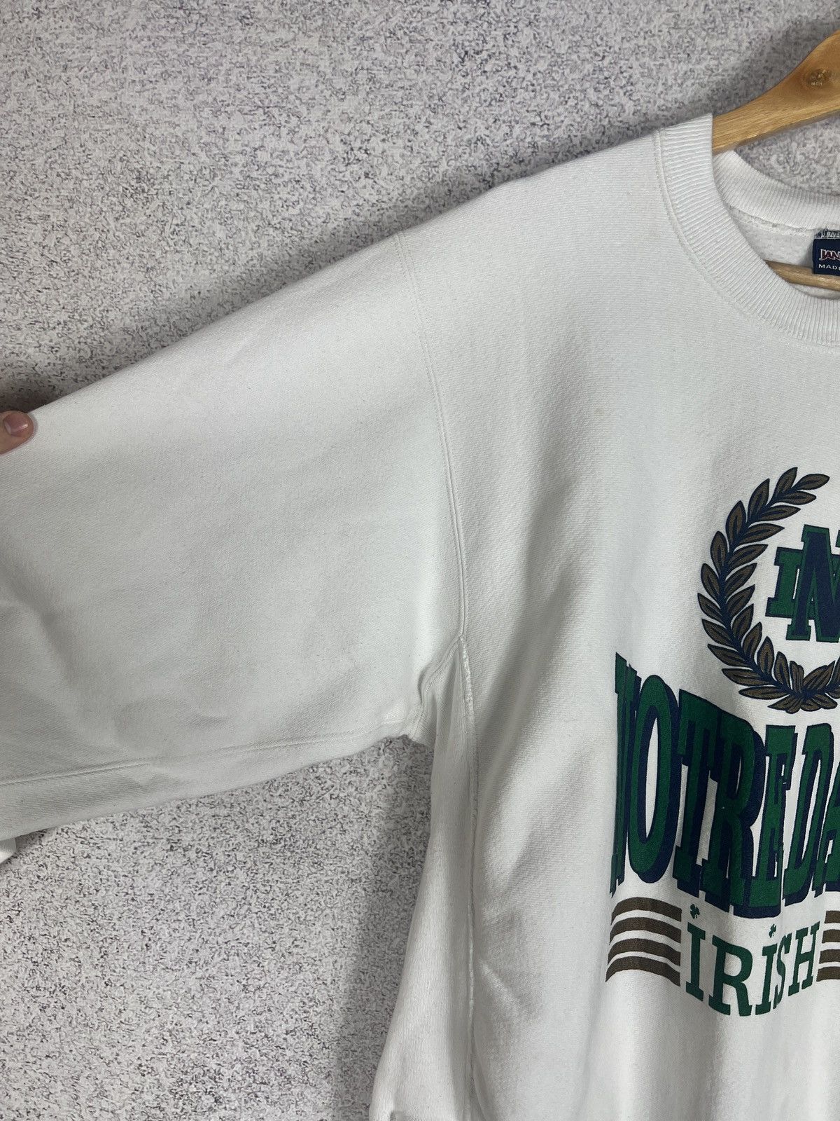 Jansport Vintage Jansport Norte Dame Irish Made in USA Sweatshirt 90s Size US L / EU 52-54 / 3 - 6 Thumbnail