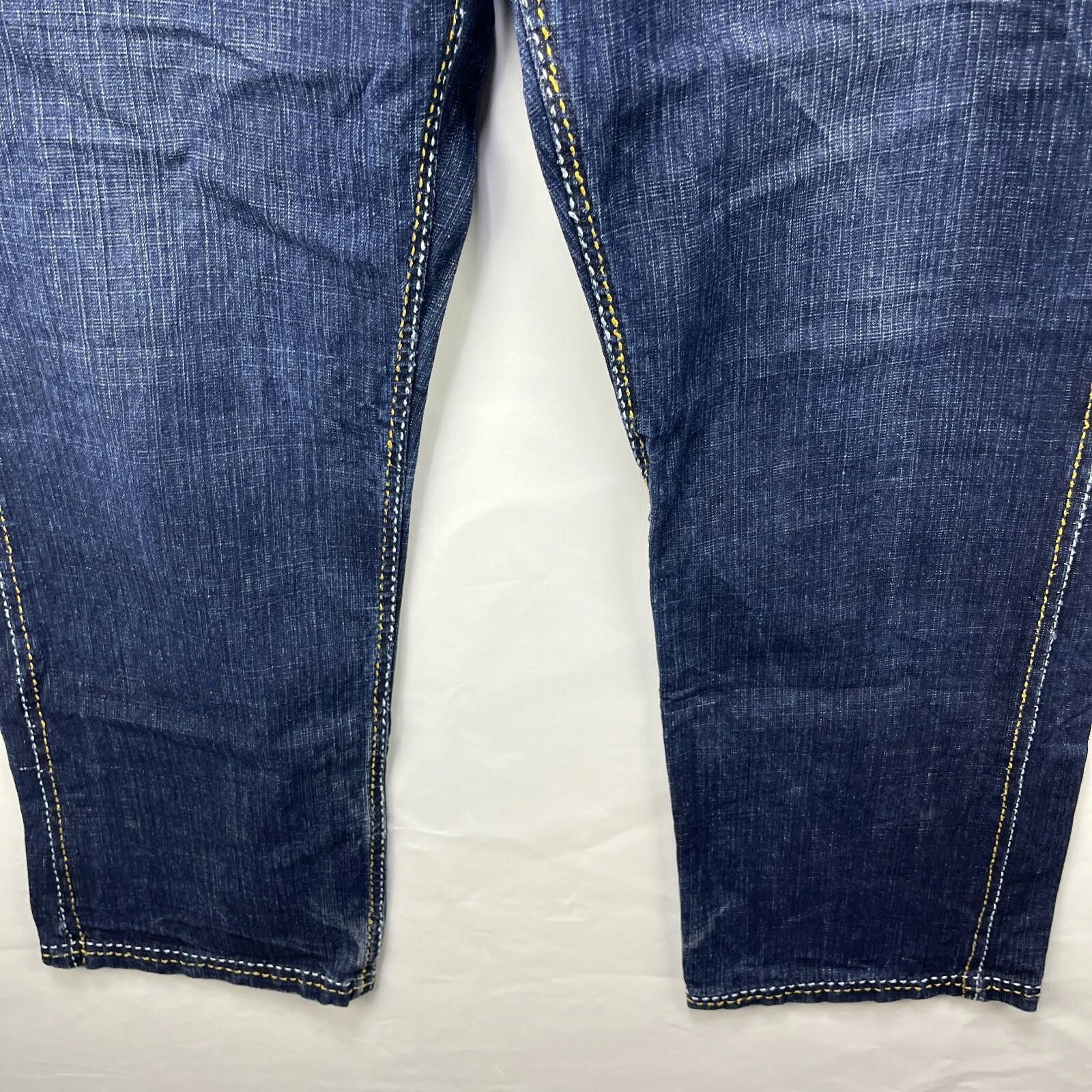 Pacsun Vintage Y2K Refuse Baggy Dragon JNCO Jeans 34 x 32 Pants Size US 34 / EU 50 - 9 Thumbnail
