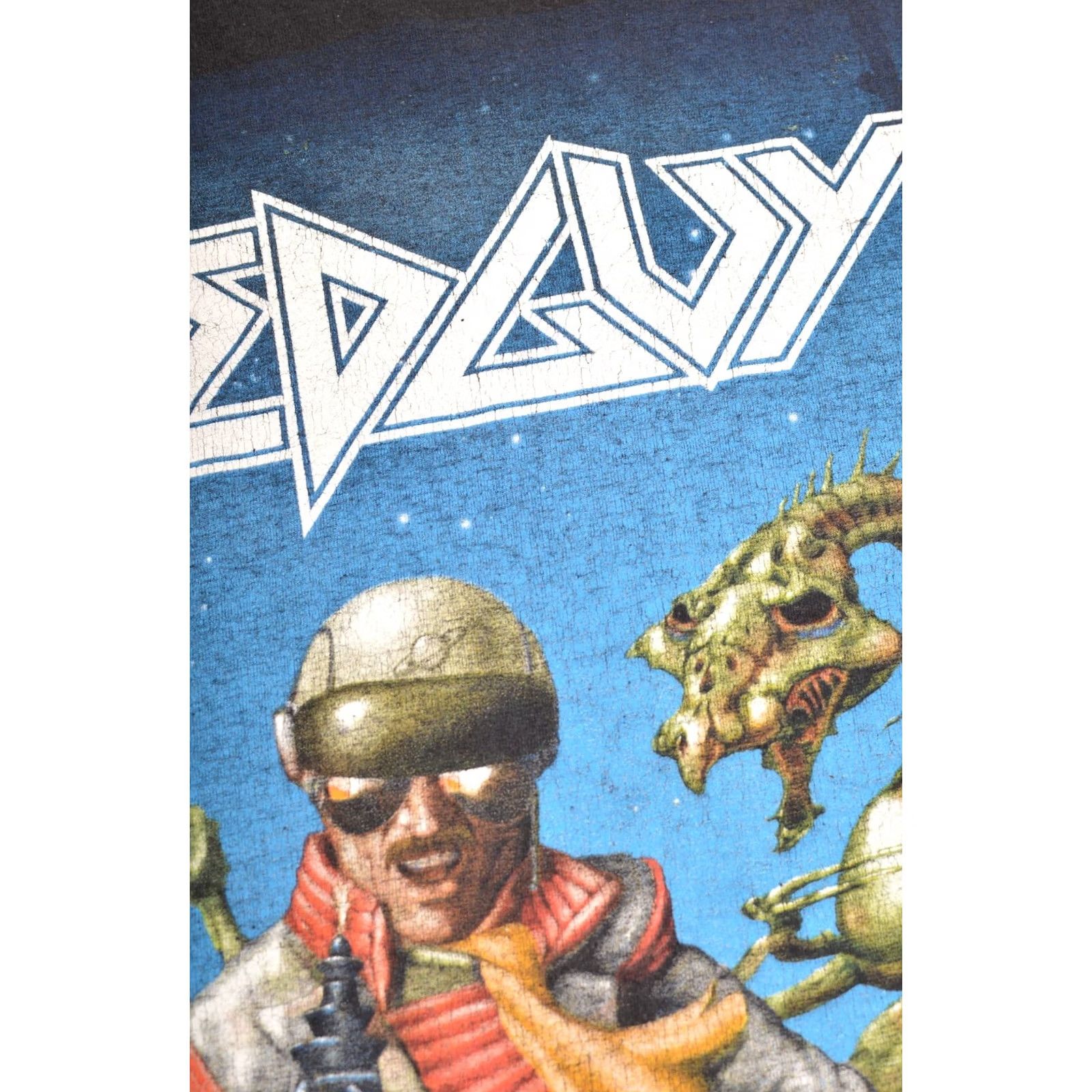 Fruit Of The Loom Fruit of the Loom Edguy Space Police World Tour 2014 T-Shirt Tee, Size M, Black, Men, 100% Cotton, Vintage? Size US M / EU 48-50 / 2 - 3 Thumbnail