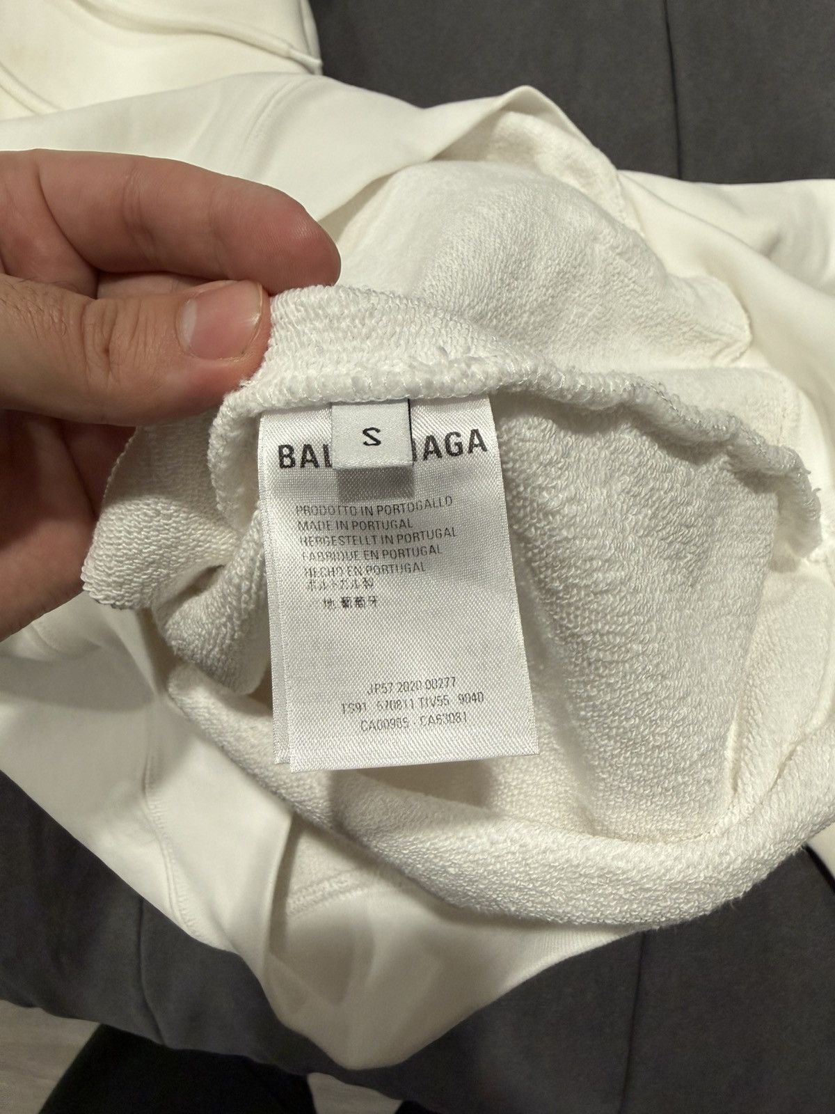 Balenciaga Balenciaga Copyright Logo Oversized Hoodie Size US L / EU 52-54 / 3 - 10 Thumbnail