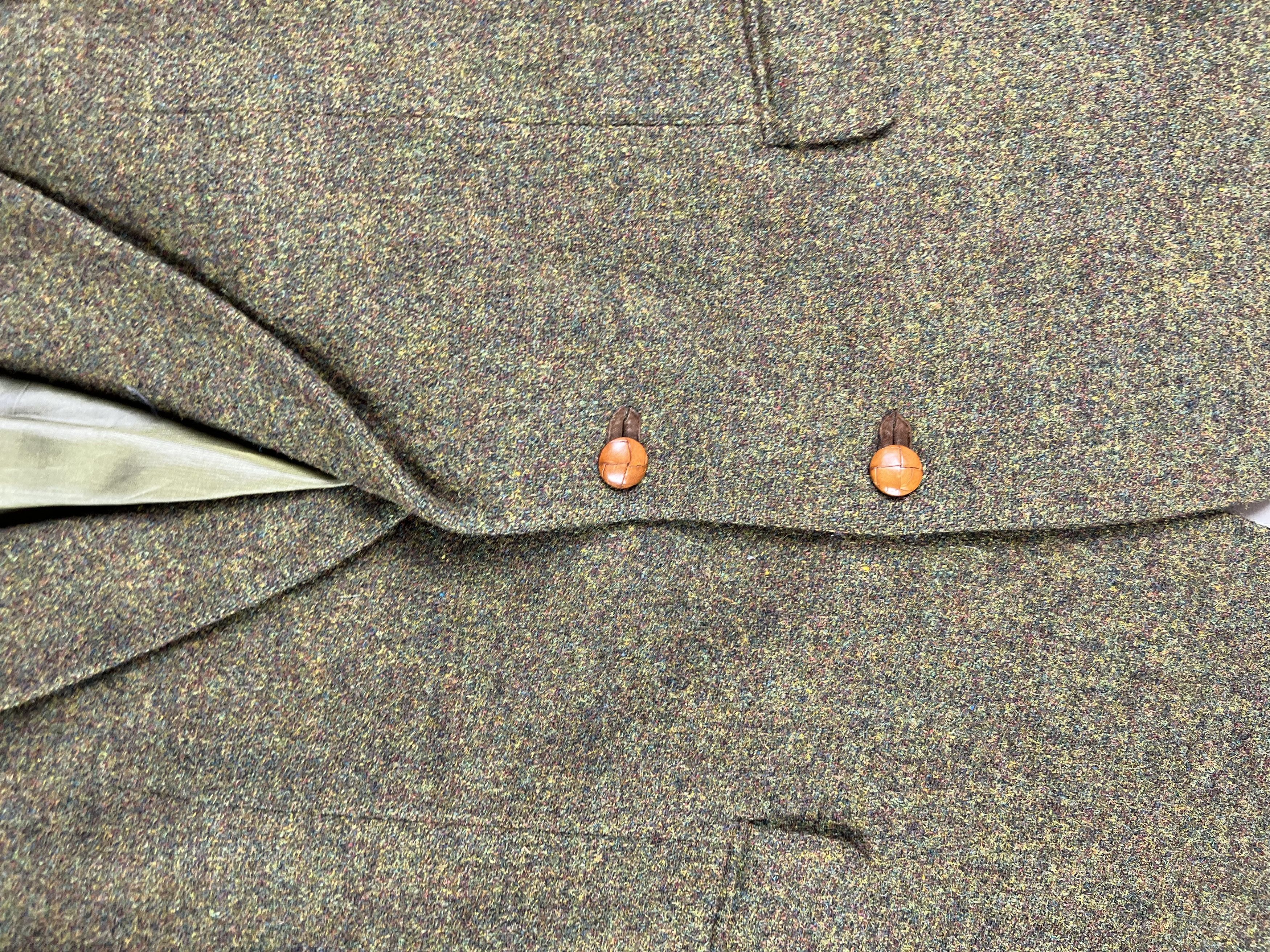 Harris Tweed × Vintage Vintage Harris Tweed Wool Blazer L Size 50R - 2 Thumbnail