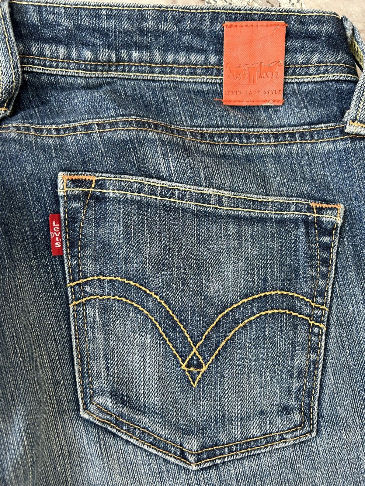 Levi's Levis Lady Style Flare Jeans W30 Size 30" / US 8 / IT 44 - 10 Thumbnail