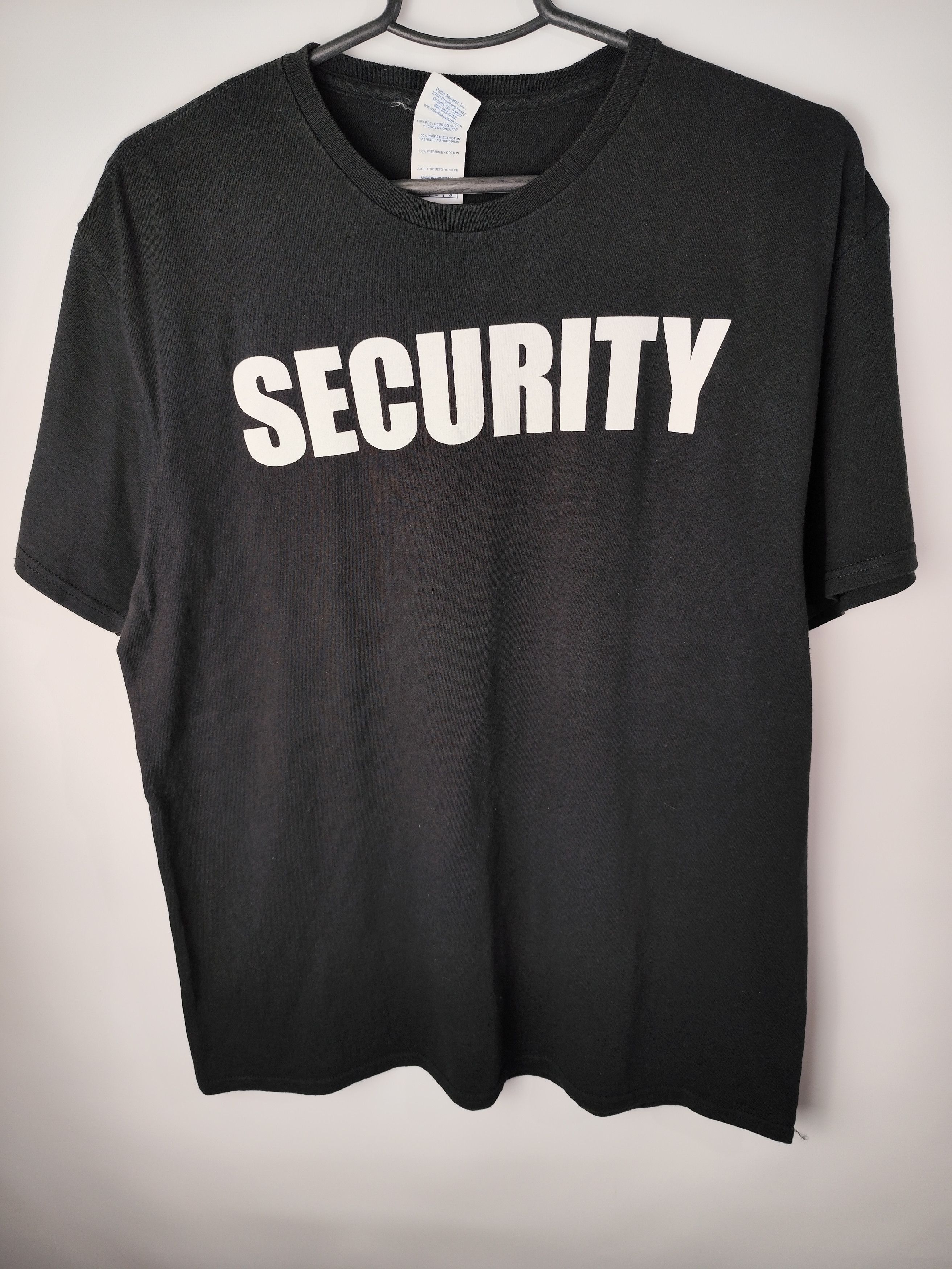 Japanese Brand × Vintage Vintage streetwear y2k sk8 Security T-Shirt Kanye West Style Size US L / EU 52-54 / 3 - 1 Thumbnail