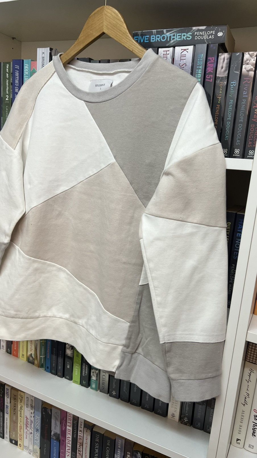 Japanese Brand STUDIOUS Japan Patchwork Sweater Size US M / EU 48-50 / 2 - 3 Thumbnail