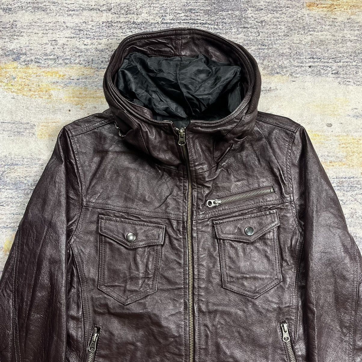 If Six Was Nine Japanese brand GGD gimmick bono leather jacket Size US M / EU 48-50 / 2 - 4 Thumbnail