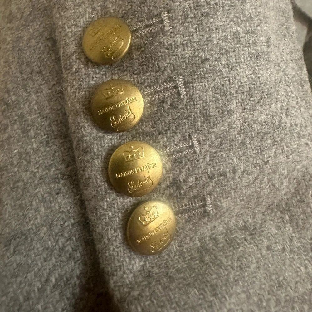 Byron × Designer $600 the extreme collection cotton blazer - women’s size 44 Size S / US 4 / IT 40 - 3 Thumbnail