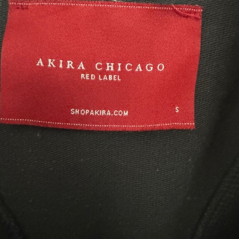Other Akira Chicago Red Label SZ S grey sweatshirt zipper moto jac Size S / US 4 / IT 40 - 4 Thumbnail