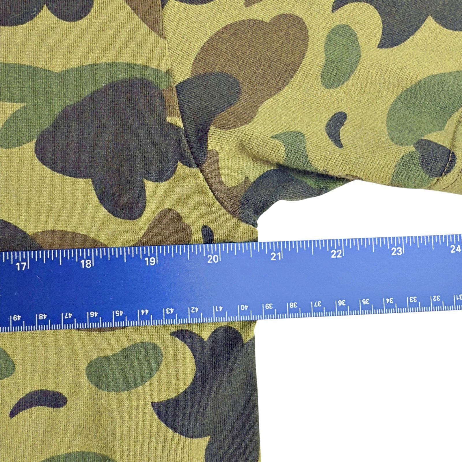 Bape A Bathing Ape BAPE 1st Camo Green Shark Funthera Teeth Shirt Size ONE SIZE - 8 Thumbnail
