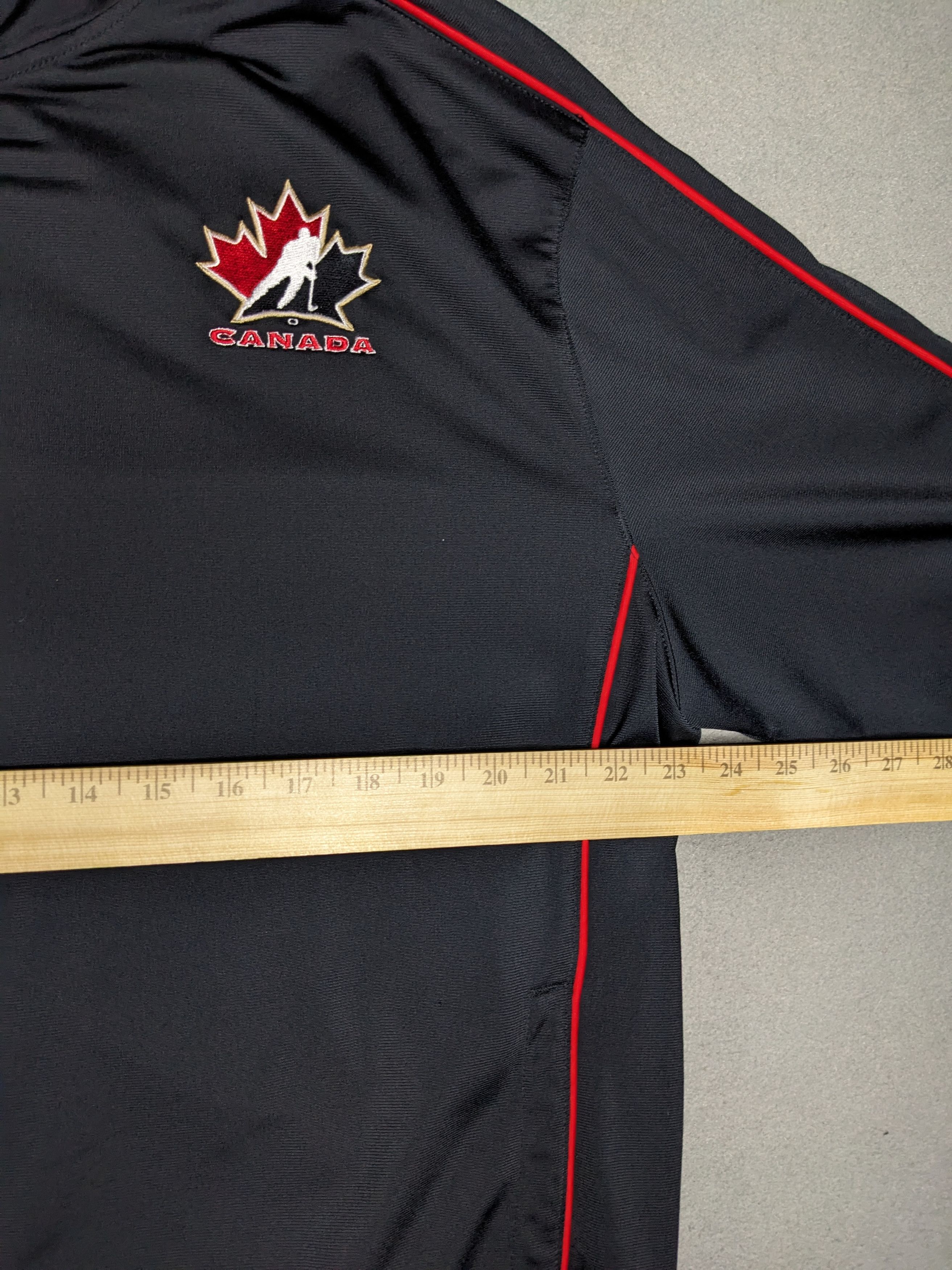 Nike VINTAGE Nike Team Canada Hockey Track Jacket Y2K Mens XL Size US XL / EU 56 / 4 - 11 Thumbnail