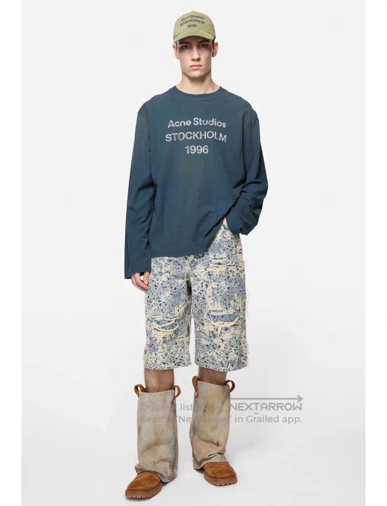 Acne Studios Acne Studios 1996 Series Letter Long Sleeve Size M / US 6-8 / IT 42-44 - 9 Thumbnail