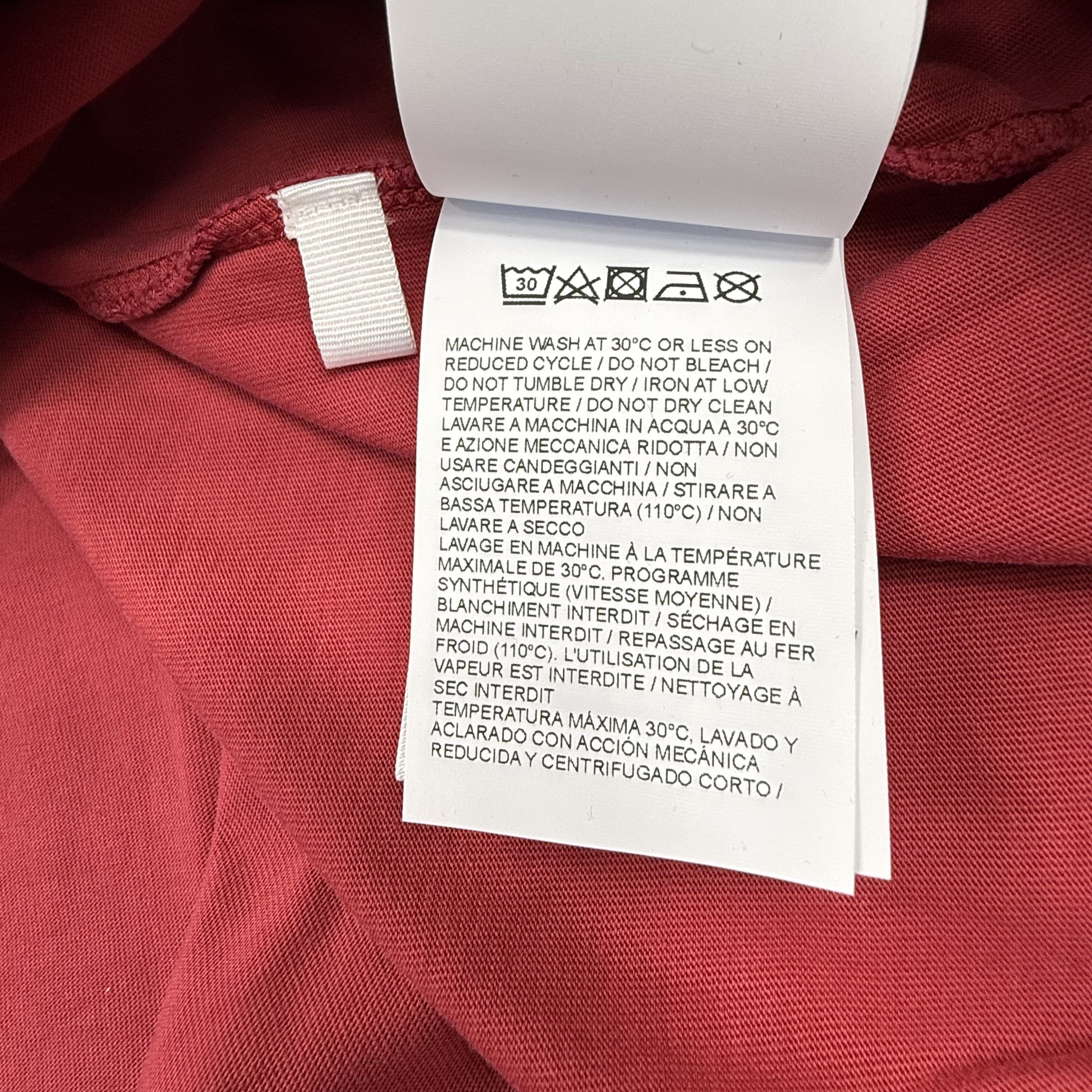 Off-White Off-White Caravaggio Graphic T-Shirt Red Oversized XL Size US XL / EU 56 / 4 - 14 Thumbnail