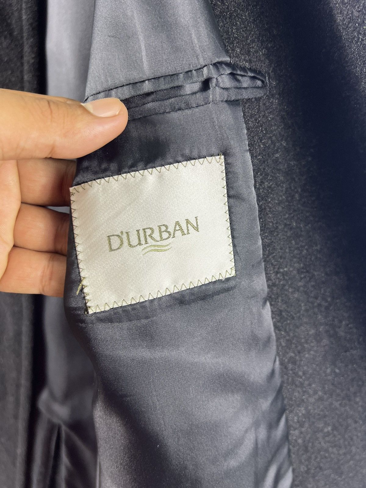Japanese Brand 🔥 D'Urban Japan wool Over coat - M Size US M / EU 48-50 / 2 - 6 Thumbnail