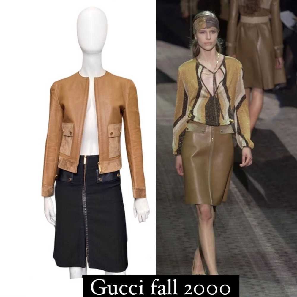 Gucci Runway Gucci Midi Skirt fall2000 by Tom Ford Size 28" / US 6 / IT 42 - 2 Thumbnail