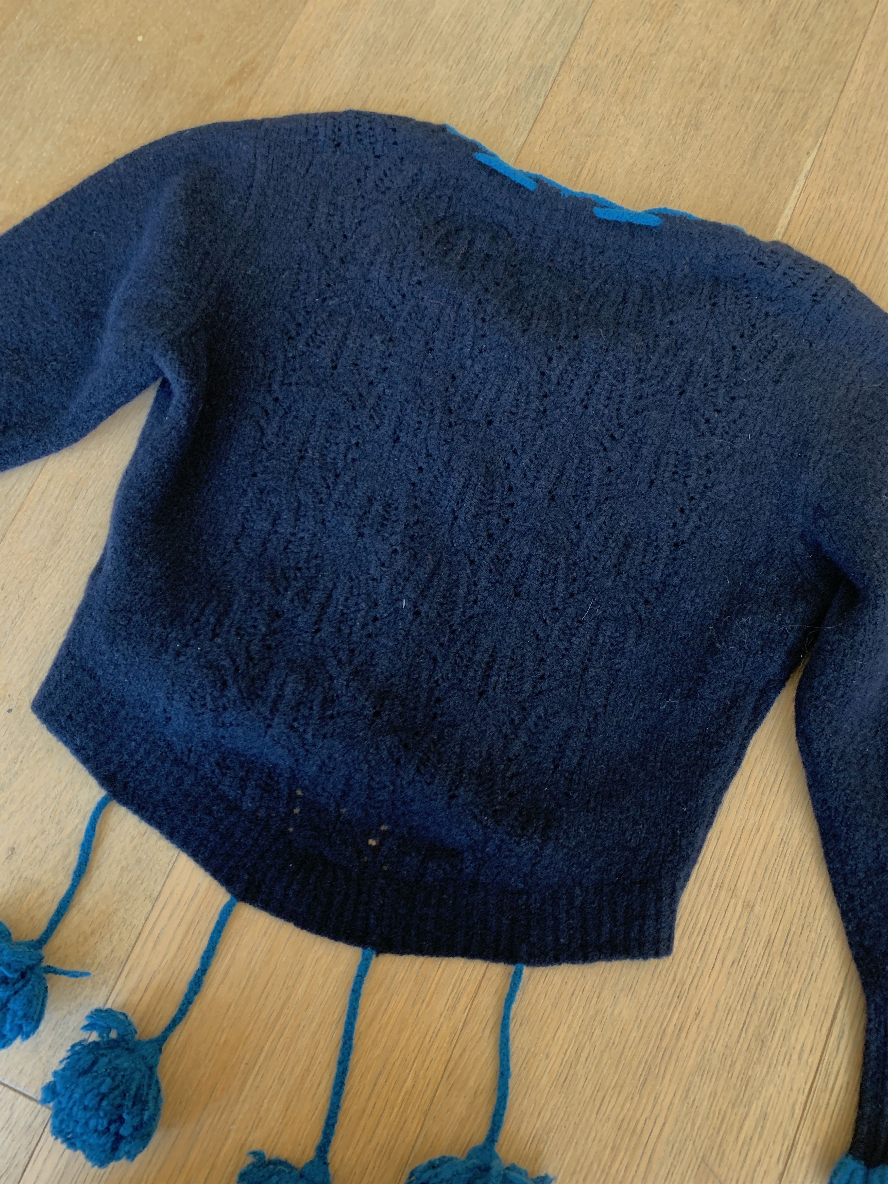 Vivienne Westwood Couture Cashmere Andreas Kronthaler Sweater Balls and String Size S / US 4 / IT 40 - 5 Thumbnail