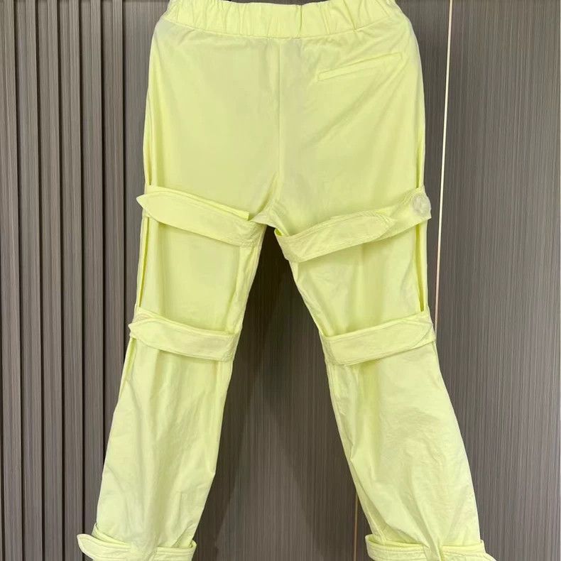 Louis Vuitton Louis Vuitton Yellow Tie Pants-2506 Size US 36 / EU 52 - 2 Thumbnail