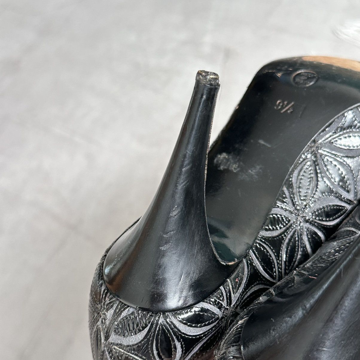 Rene Caovilla Vintage Rene Caovilla Floral Heels Miu Miu Vibe Size US 10 / IT 40 - 20 Thumbnail