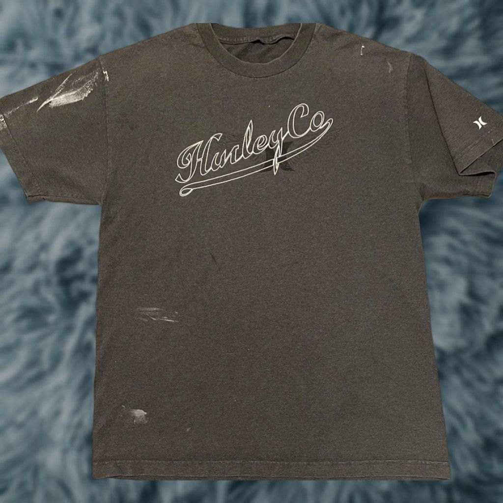 Quiksilver VINTAGE Hurley Shirt L Surf Skate Grunge Rusty Distressed Beach Water 90s Y2K Mens T-Shirt Size US L / EU 52-54 / 3 - 1 Thumbnail