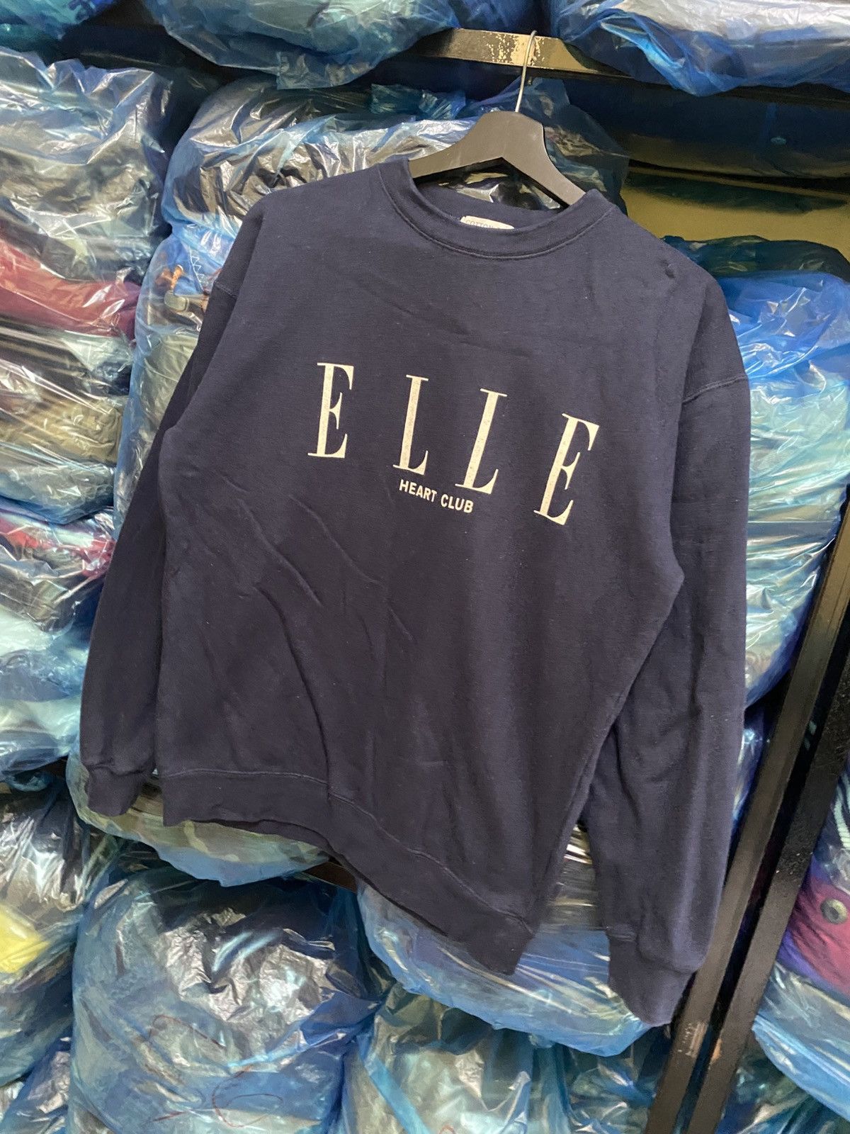 Vintage VINTAGE 90S ELLE SWEATSHIRT MADE IN JAPAN Size US M / EU 48-50 / 2 - 2 Thumbnail