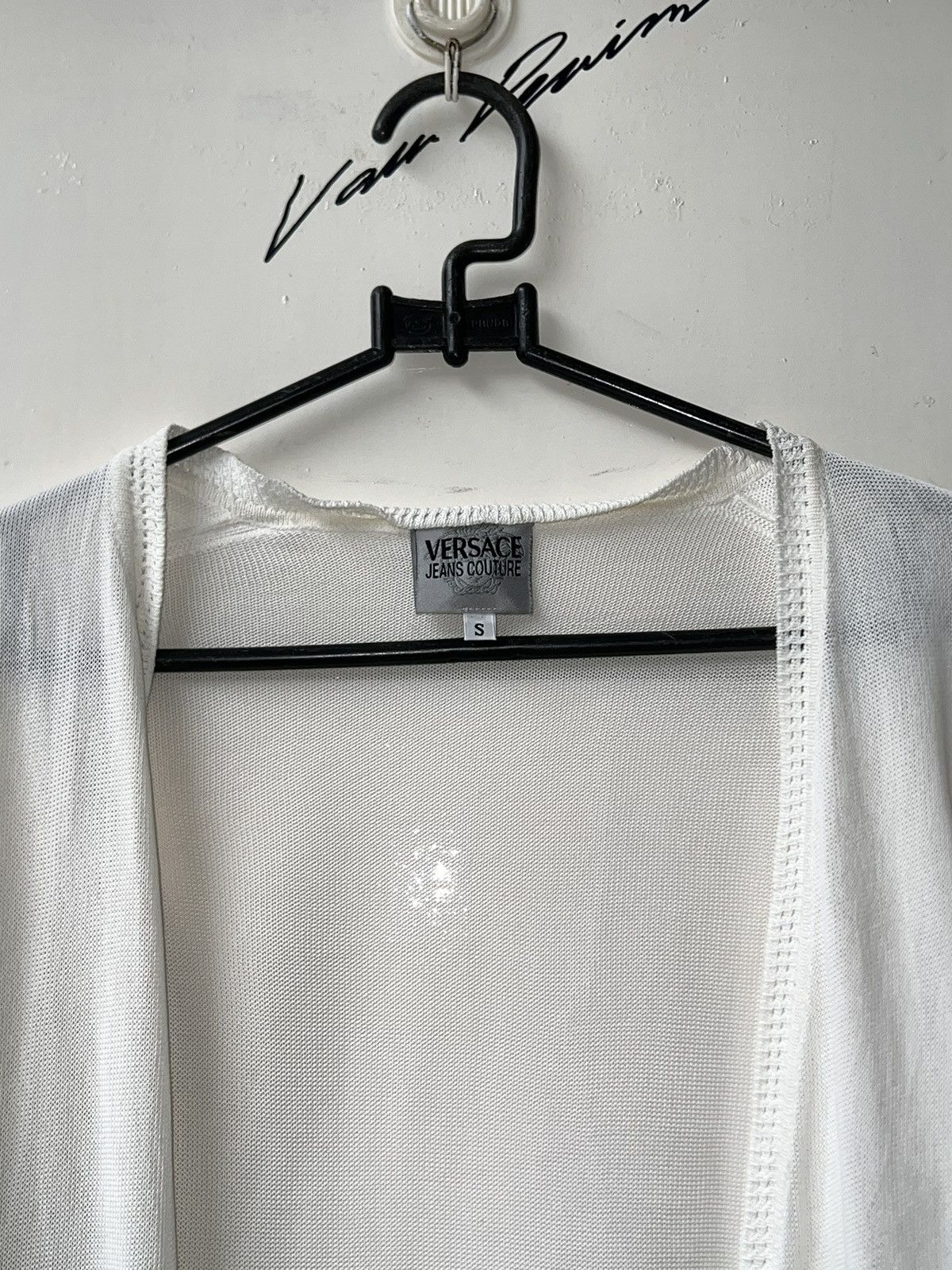 Versace Jeans Couture Versace Jeans Couture White Cardigan Size US S / EU 44-46 / 1 - 11 Thumbnail