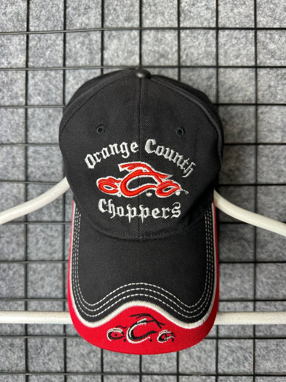 West Coast Choppers Orange Countih Choppers west Bassebal cap biker Size ONE SIZE - 2 Thumbnail