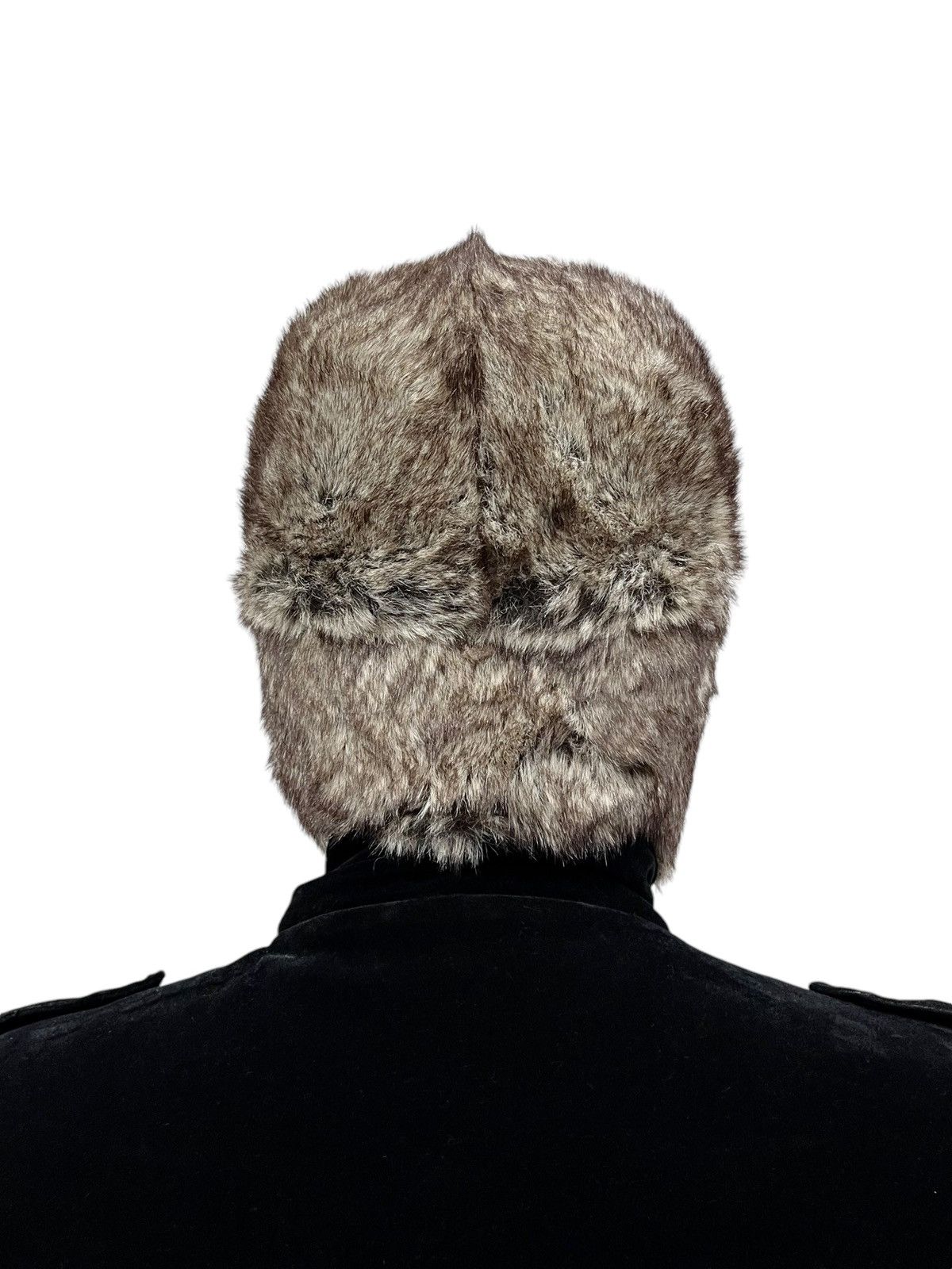 Japanese Brand 🔥GRUNGE🔥Vintage Faux Fur Trapper Hat 14Addiction LGB Style Size ONE SIZE - 2 Thumbnail