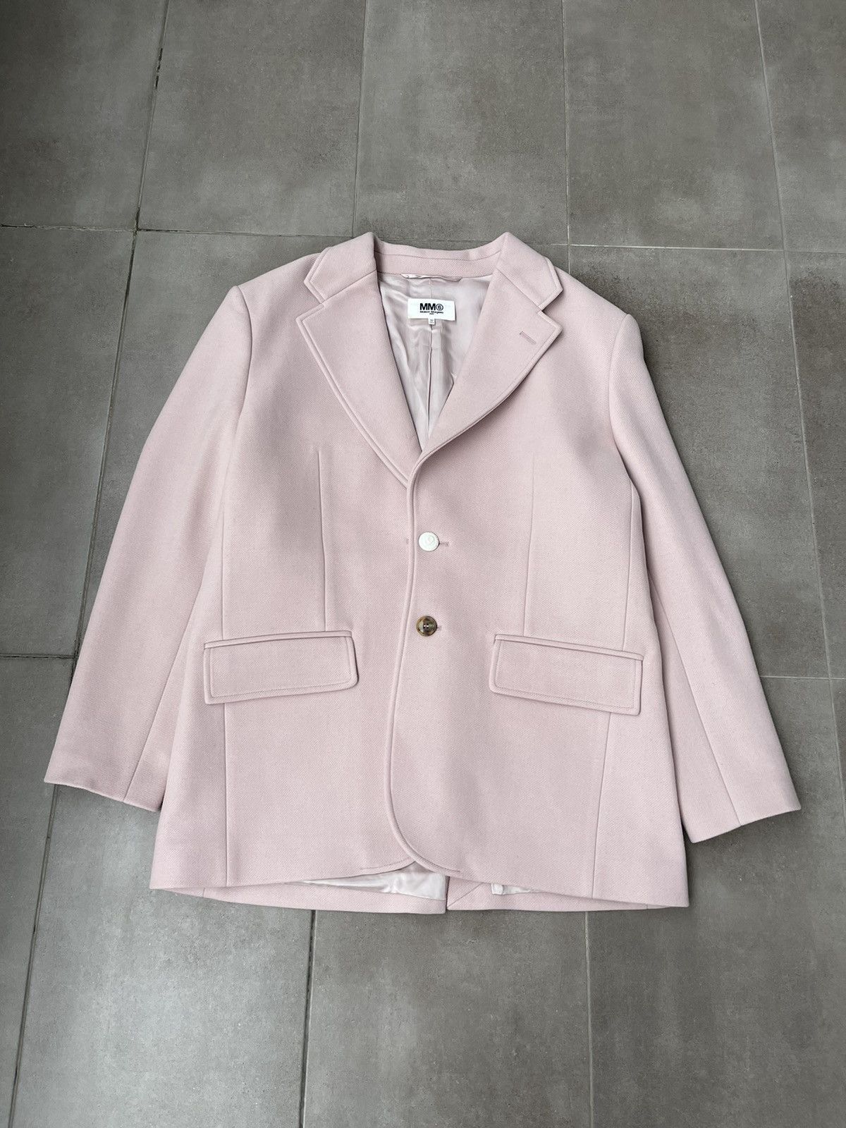 Maison Margiela !DS! AW22 Maison Margiela Pink Blazer Jacket Size 40L - 6 Thumbnail