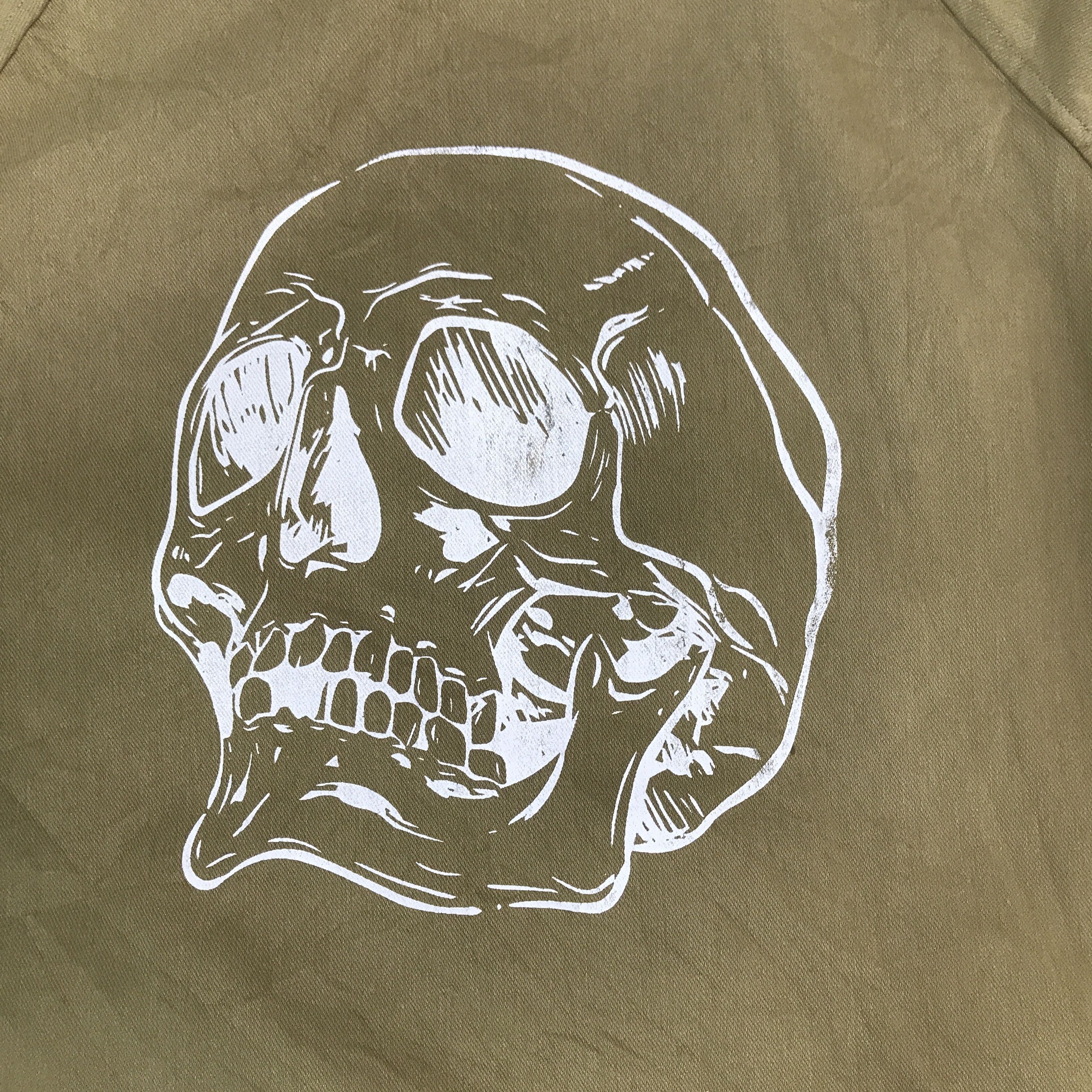Eddie Bauer × Japanese Brand × Vintage Vintage Eddie Bauer Skull Art Design Jacket Size US M / EU 48-50 / 2 - 5 Thumbnail
