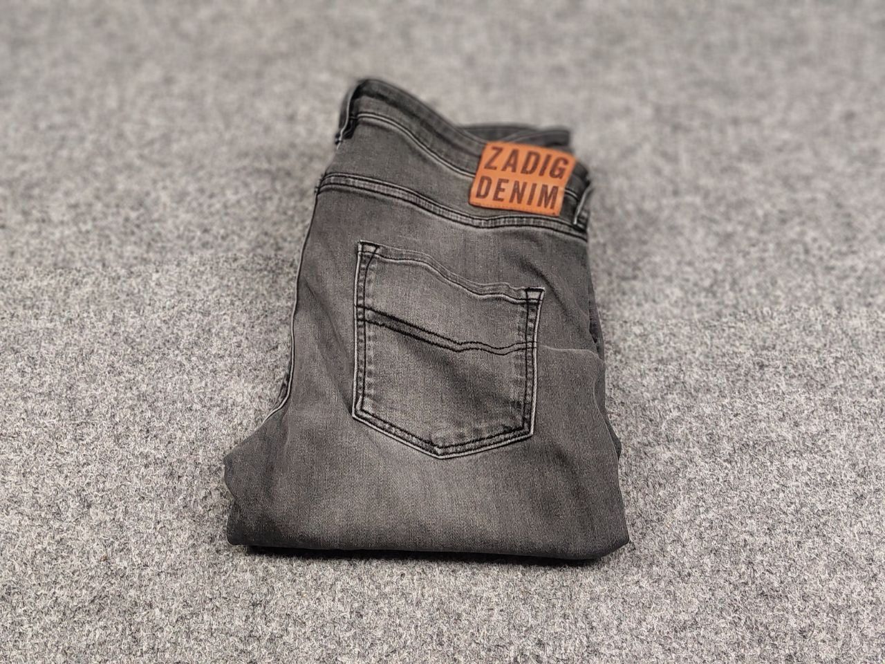 Zadig & Voltaire Zadig & Voltaire Design Slim Gray Denim Jeans Size US 31 - 2 Thumbnail