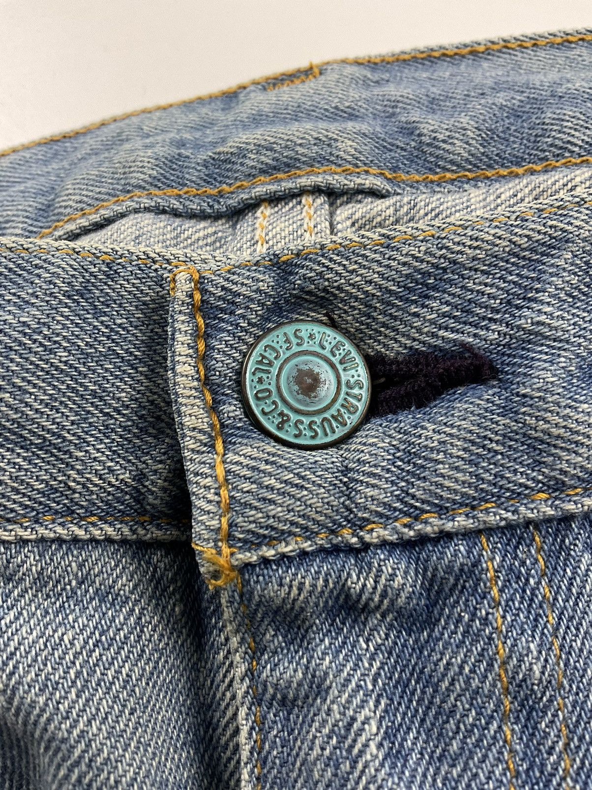 Levis Fenom x Fragment F/W'09 Turquoise Package Denim