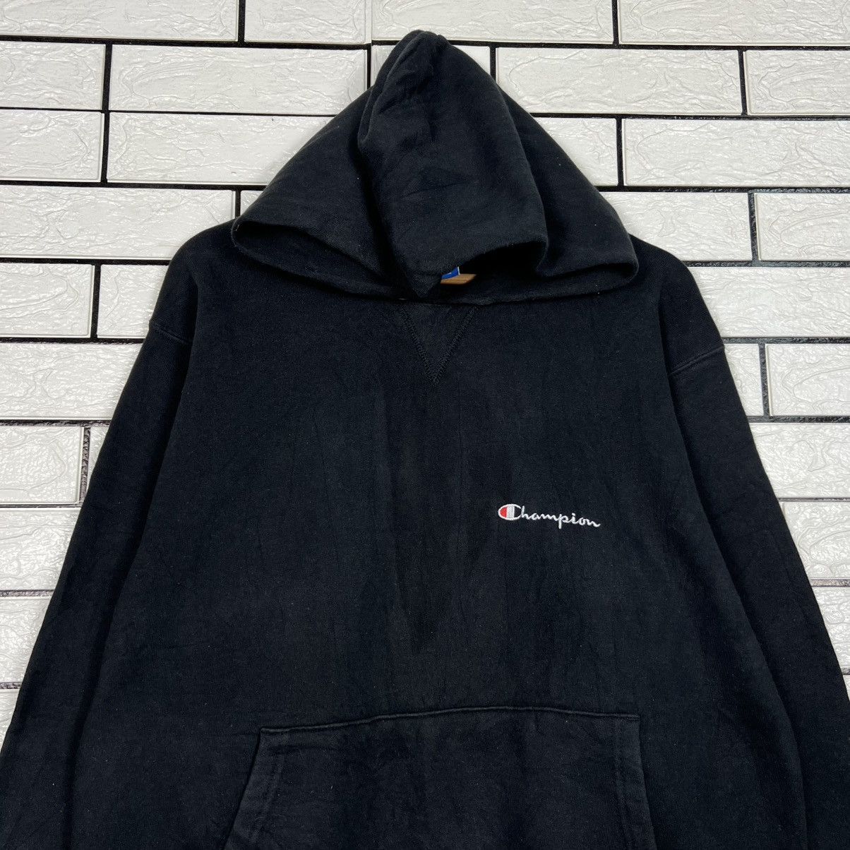 Champion CHAMPION Embroidered Small Logo Pullover Hoodies #4207-C192 Size US L / EU 52-54 / 3 - 2 Thumbnail