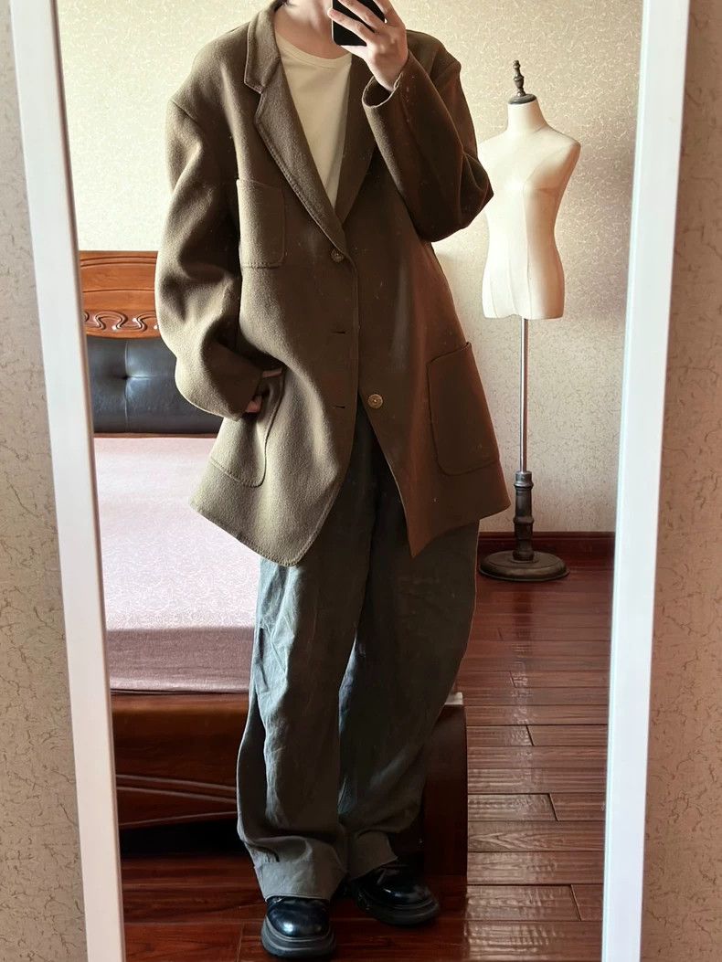 Yohji Yamamoto yohji yamamoto92 AW Wool Oversize Jacket 2503-Nextarrow Size US S / EU 44-46 / 1 - 8 Thumbnail