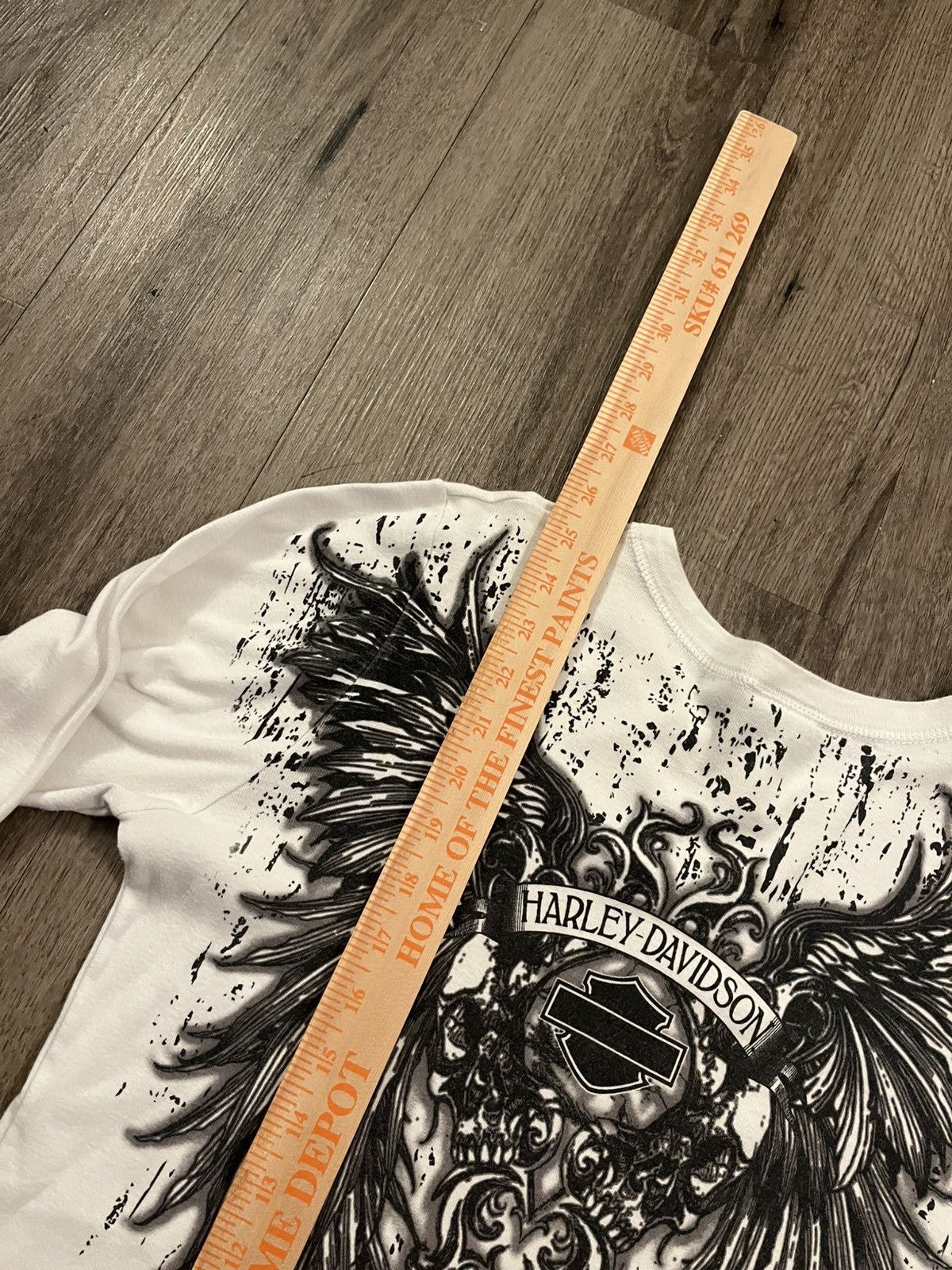 Harley Davidson Vintage Harley Davidson Affliction AOP Long Sleeve Size L / US 10 / IT 46 - 8 Thumbnail