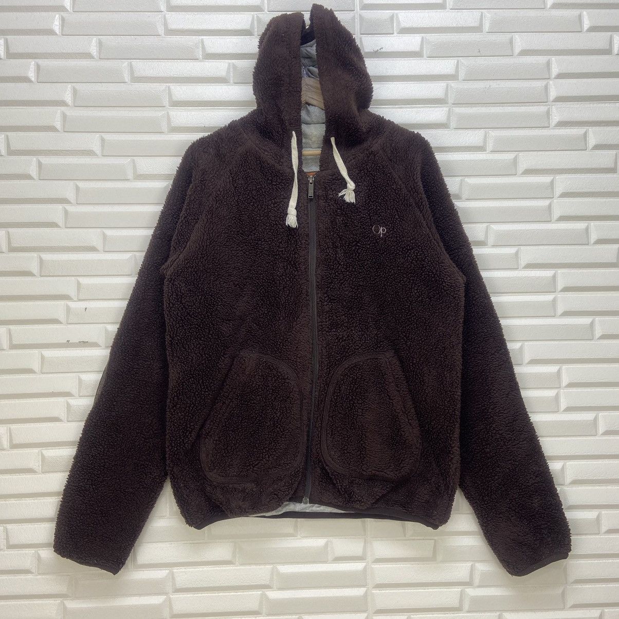 Ocean Pacific Vintage Ocean Pacific Surfing Life Fleece Sherpa Jacket Size US S / EU 44-46 / 1 - 2 Thumbnail