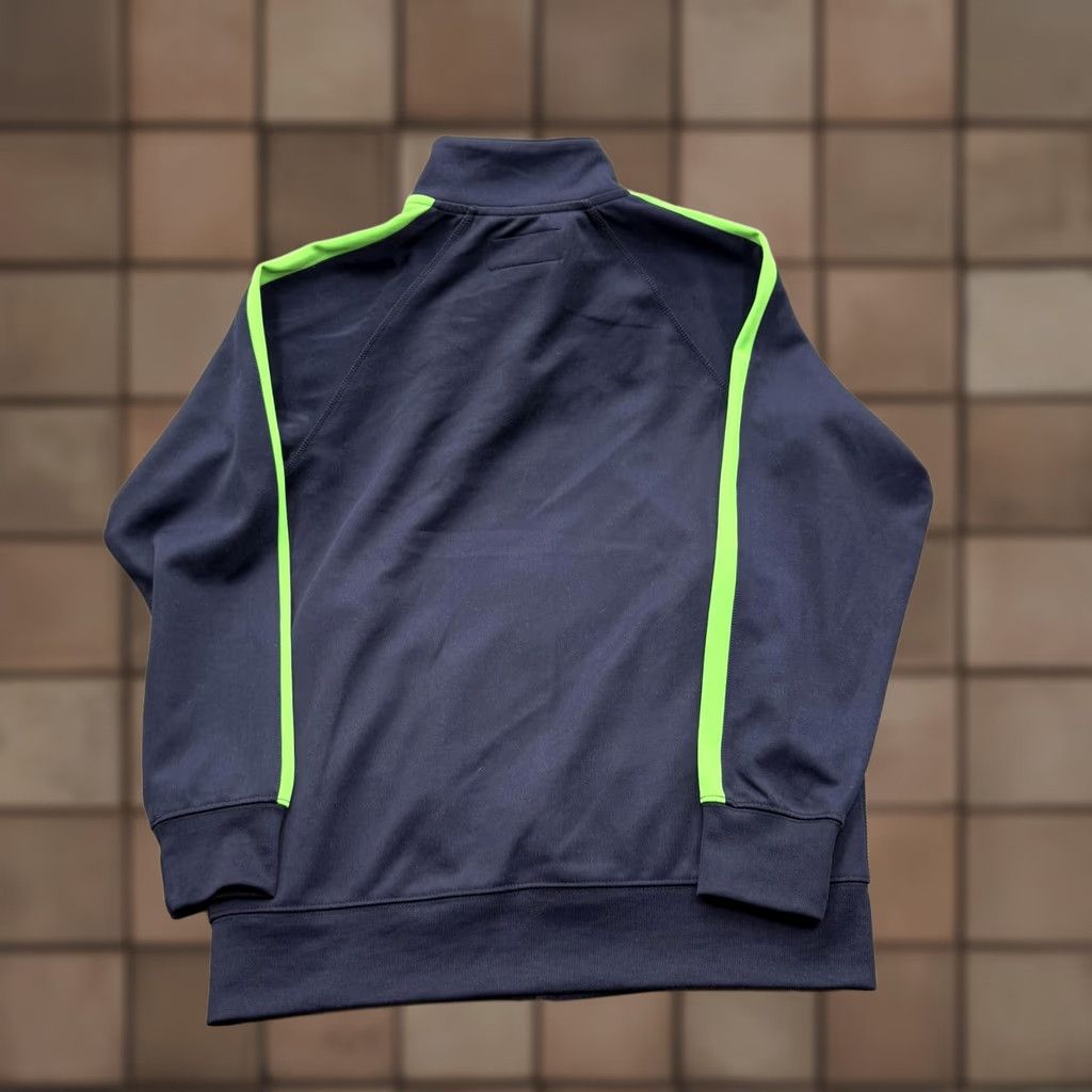 Superdry Superdry International Athletic Jacket Mens M Navy Green Full Zip Pockets Colorblock - Mens Size US M / EU 48-50 / 2 - 1 Thumbnail