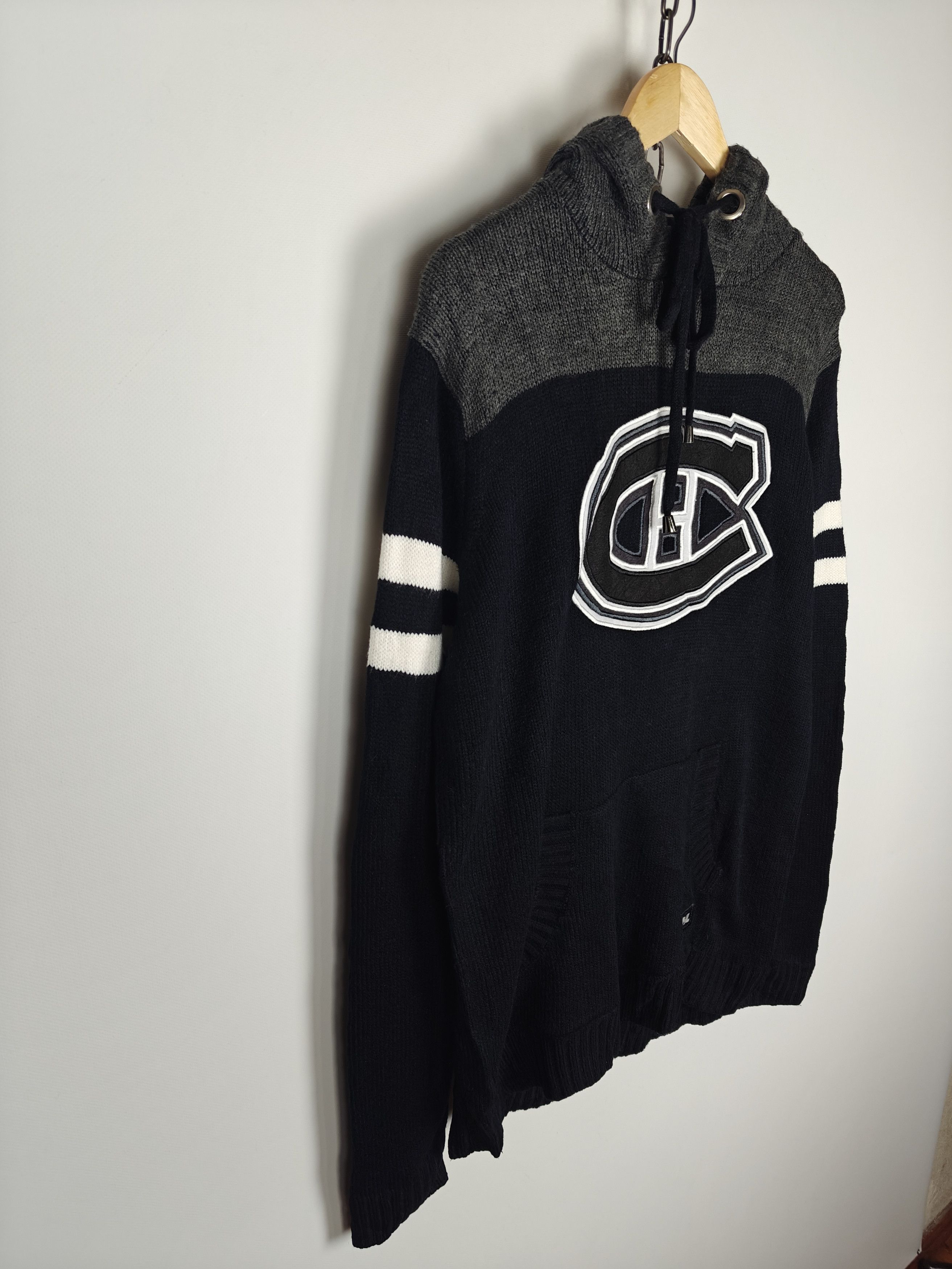 NHL NHL Montreal Canadiens Hoodie Knit Sweater Black size M Size US M / EU 48-50 / 2 - 5 Thumbnail