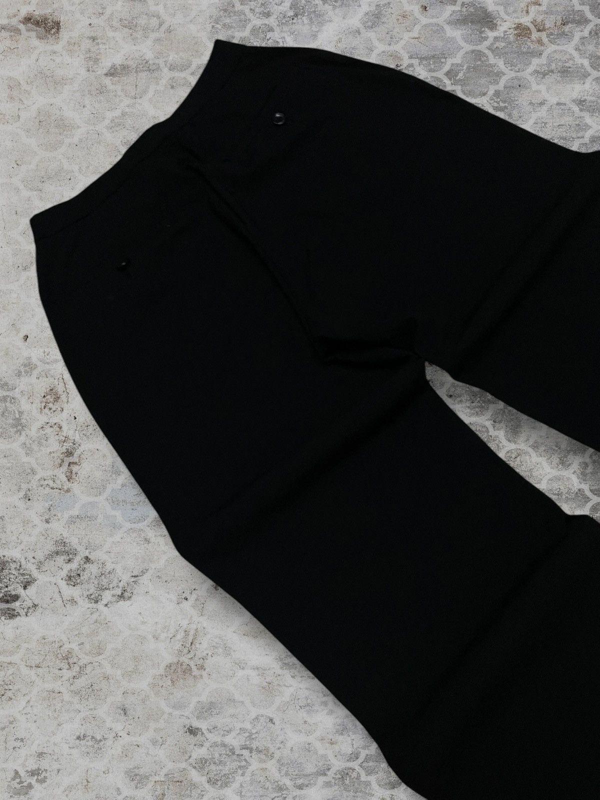 Issey Miyake × Japanese Brand × Vintage Vintage 1990s Designer Issey Miyake Casual Black Pant Size 22" - 14 Thumbnail