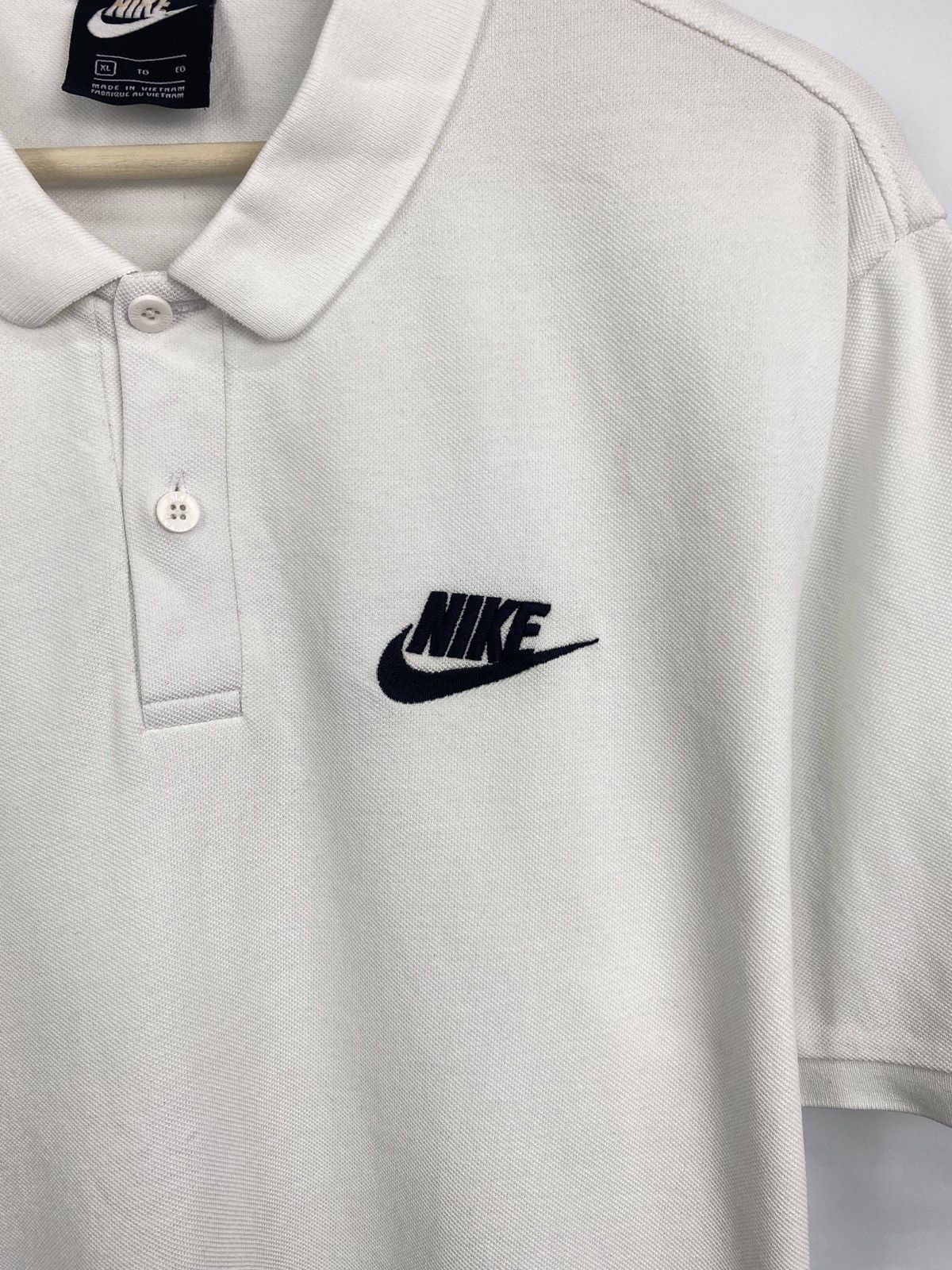 Nike 🇺🇸 Nike Polo T-Shirt Rare Retro Hype Y2K Size US XL / EU 56 / 4 - 4 Thumbnail