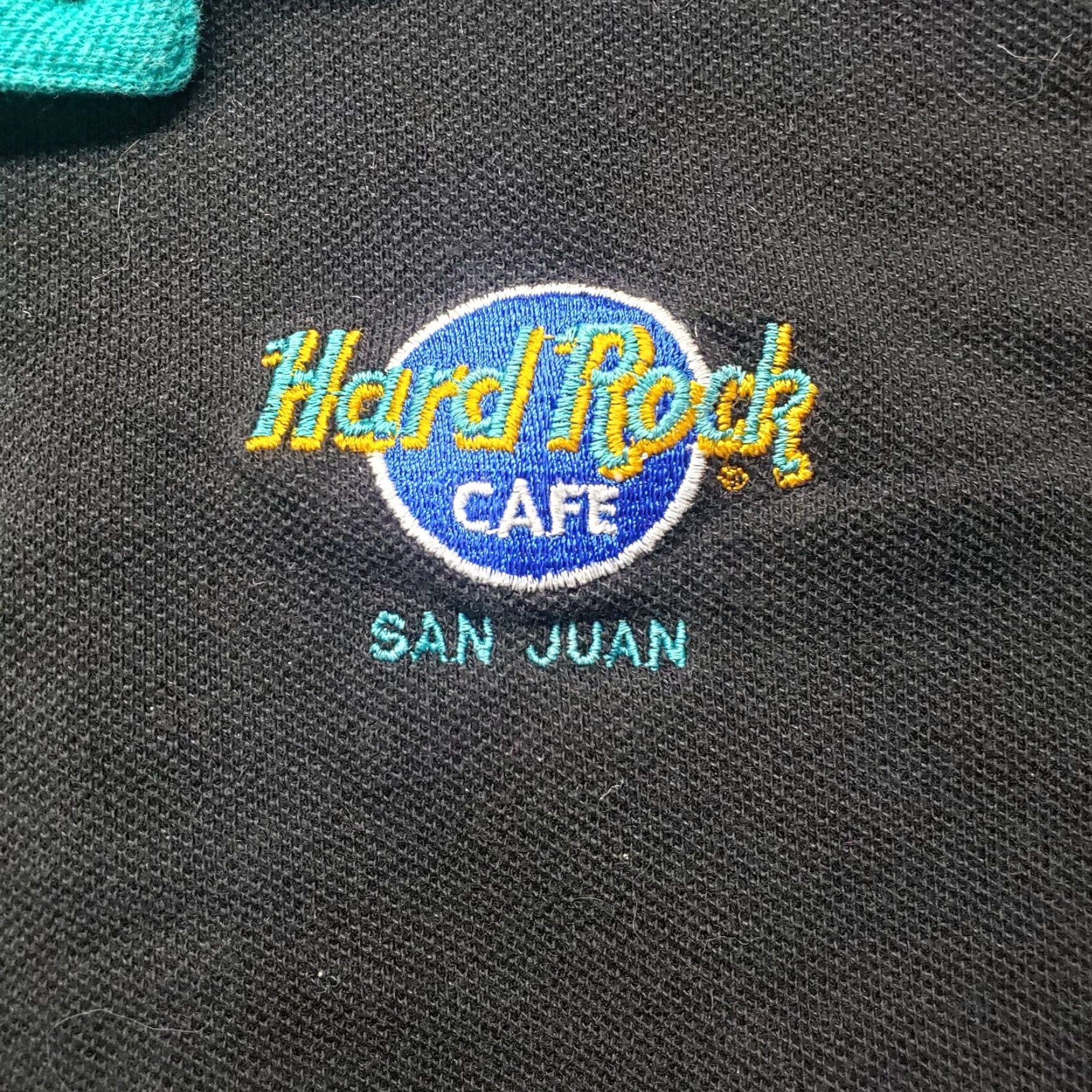 Hard Rock Cafe Hard Rock Cafe Shirt Black Short Sleeve Adult Men's XL Extra Large Polo Shirt Black Short Sleeve Mens XL Hard Rock Cafe Shirt Size US XL / EU 56 / 4 - 2 Thumbnail