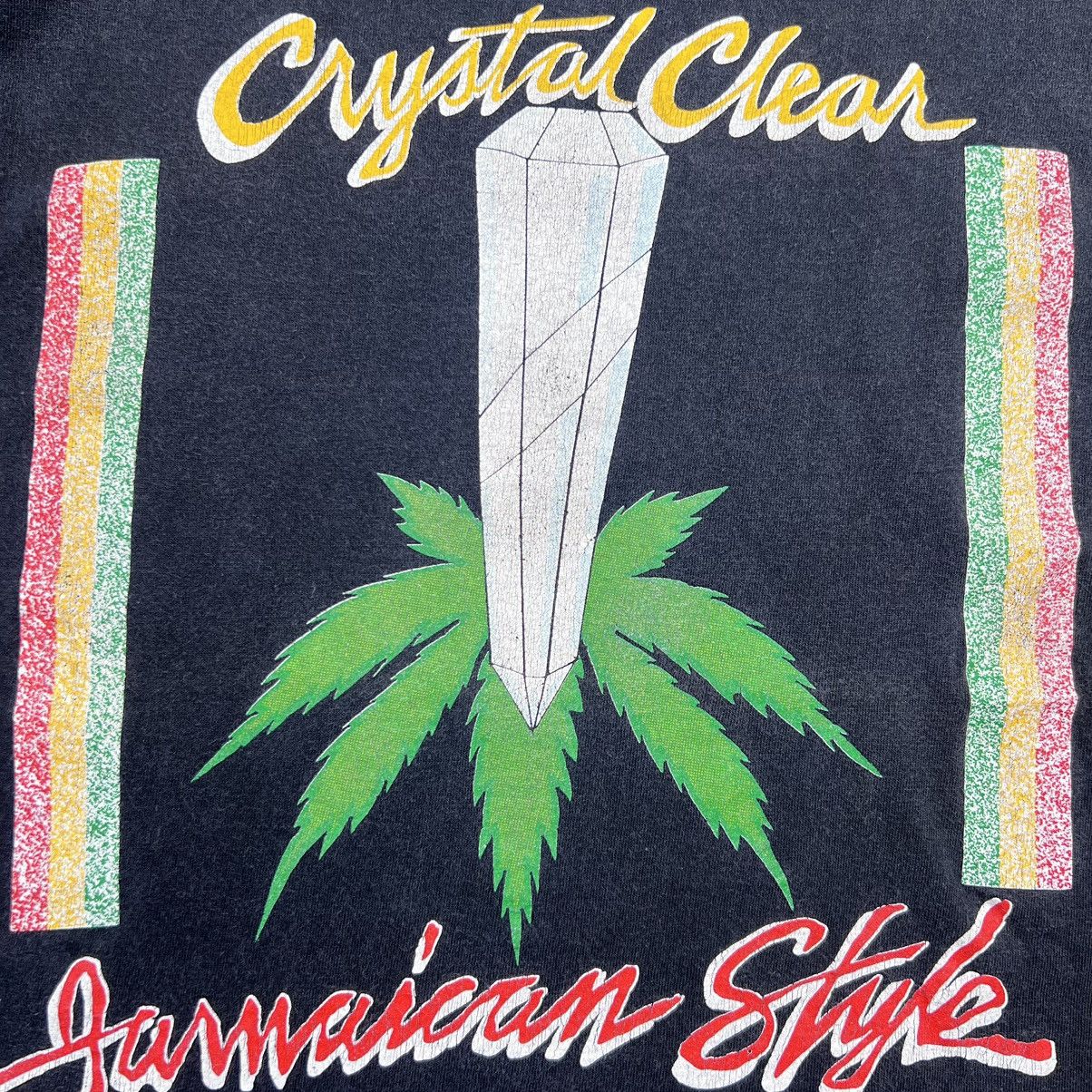 Bob Marley × Vintage VINTAGE WEED CRYSTAL CLEAR Size US M / EU 48-50 / 2 - 7 Thumbnail