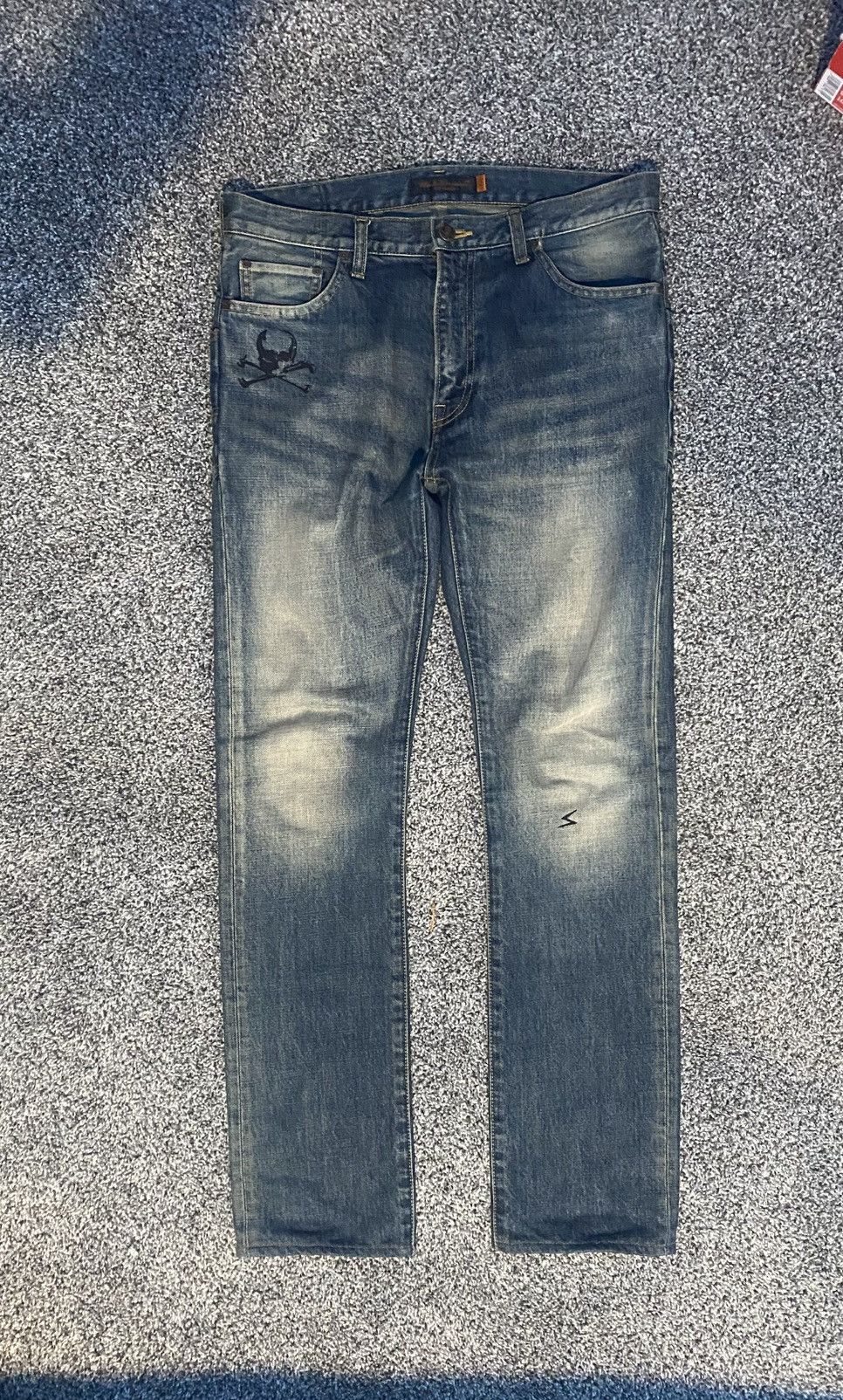 Undercover Undercover Arts and Crafts skull denim SOLD Size US 32 / EU 48 - 1 Thumbnail