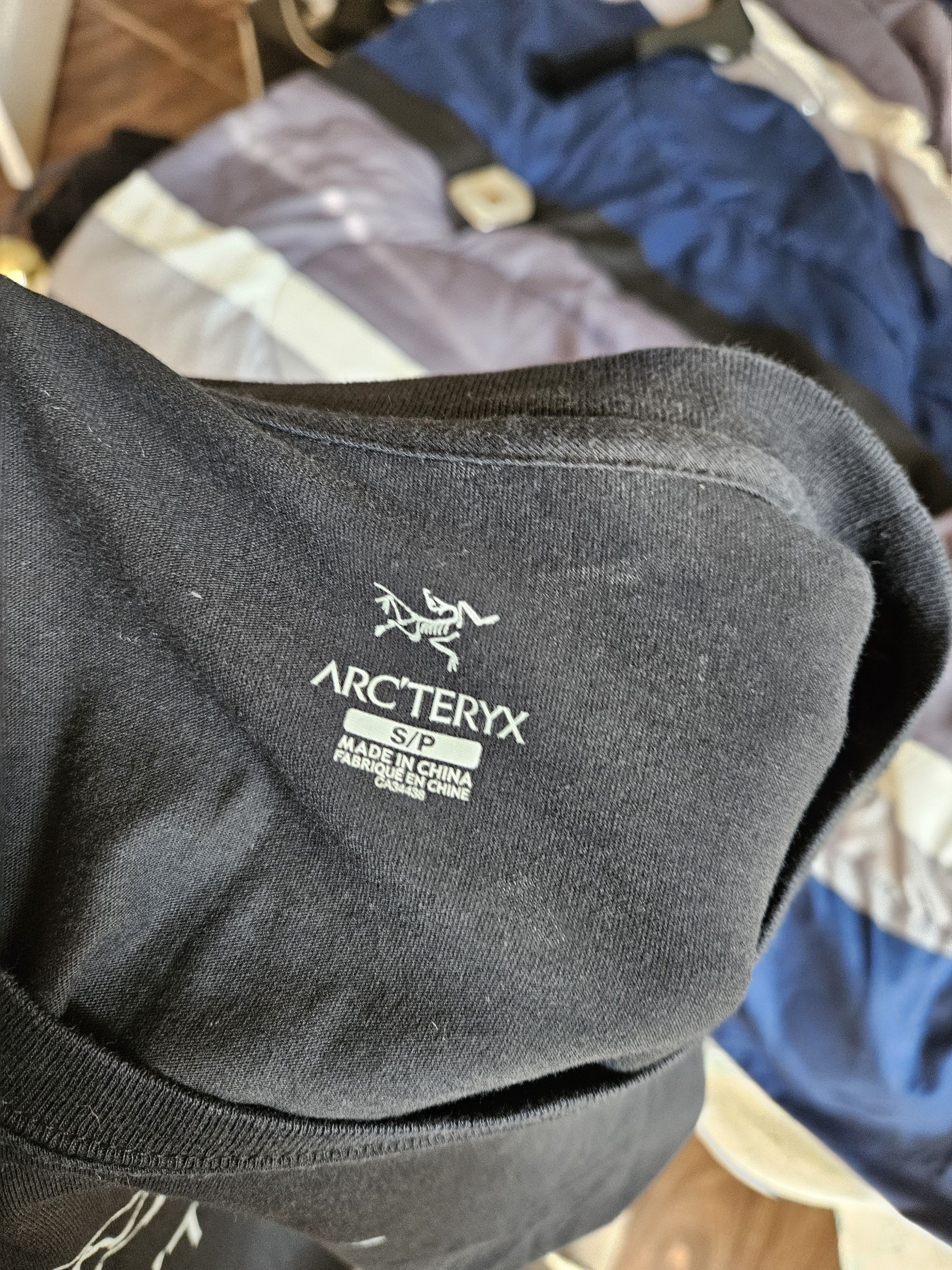 Arc'teryx Black Skeleton Logo Long Sleeve Shirt Size US S / EU 44-46 / 1 - 6 Thumbnail