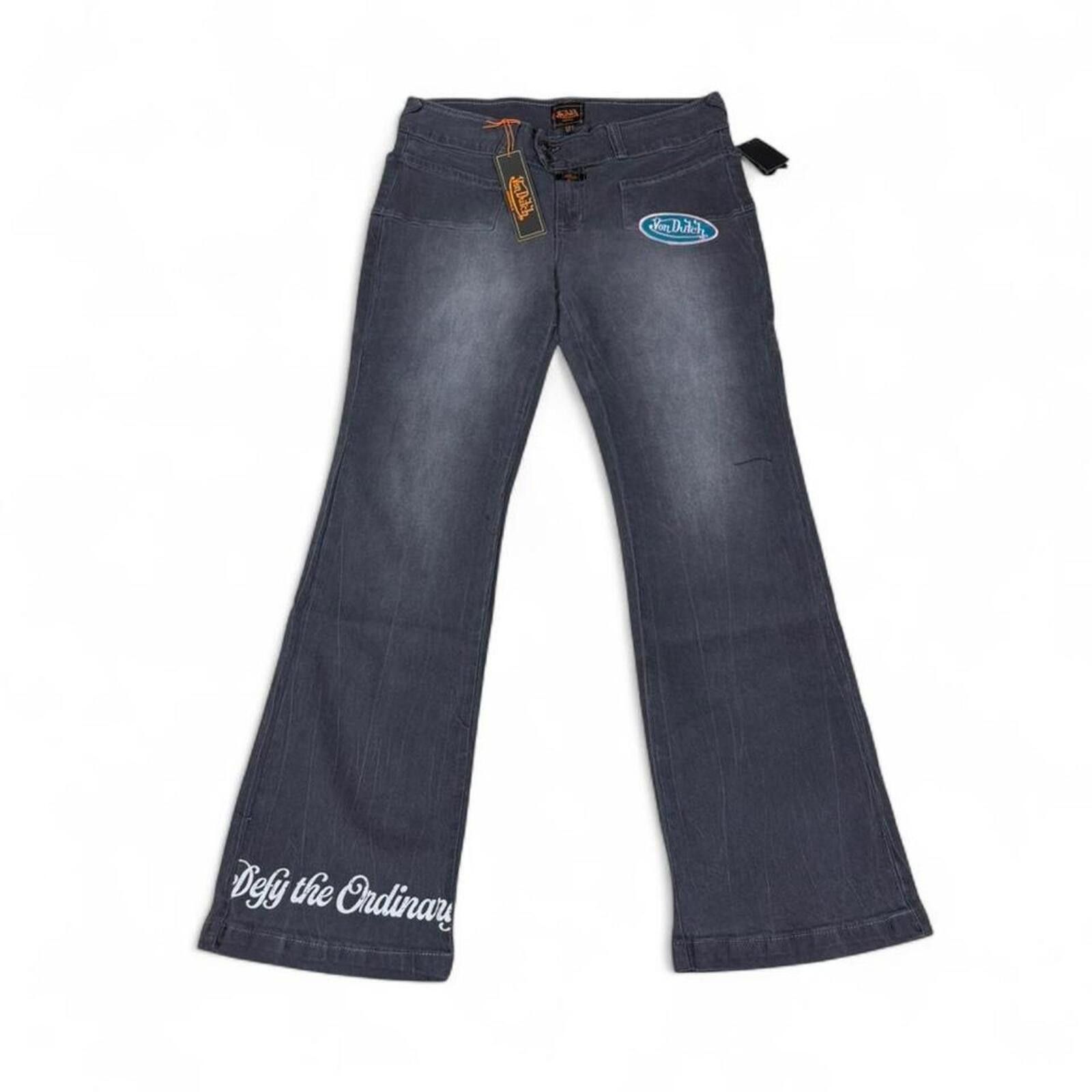 Von Dutch Von Dutch unique flared denim jeans Size 32" / US 10 / IT 46 - 1 Thumbnail