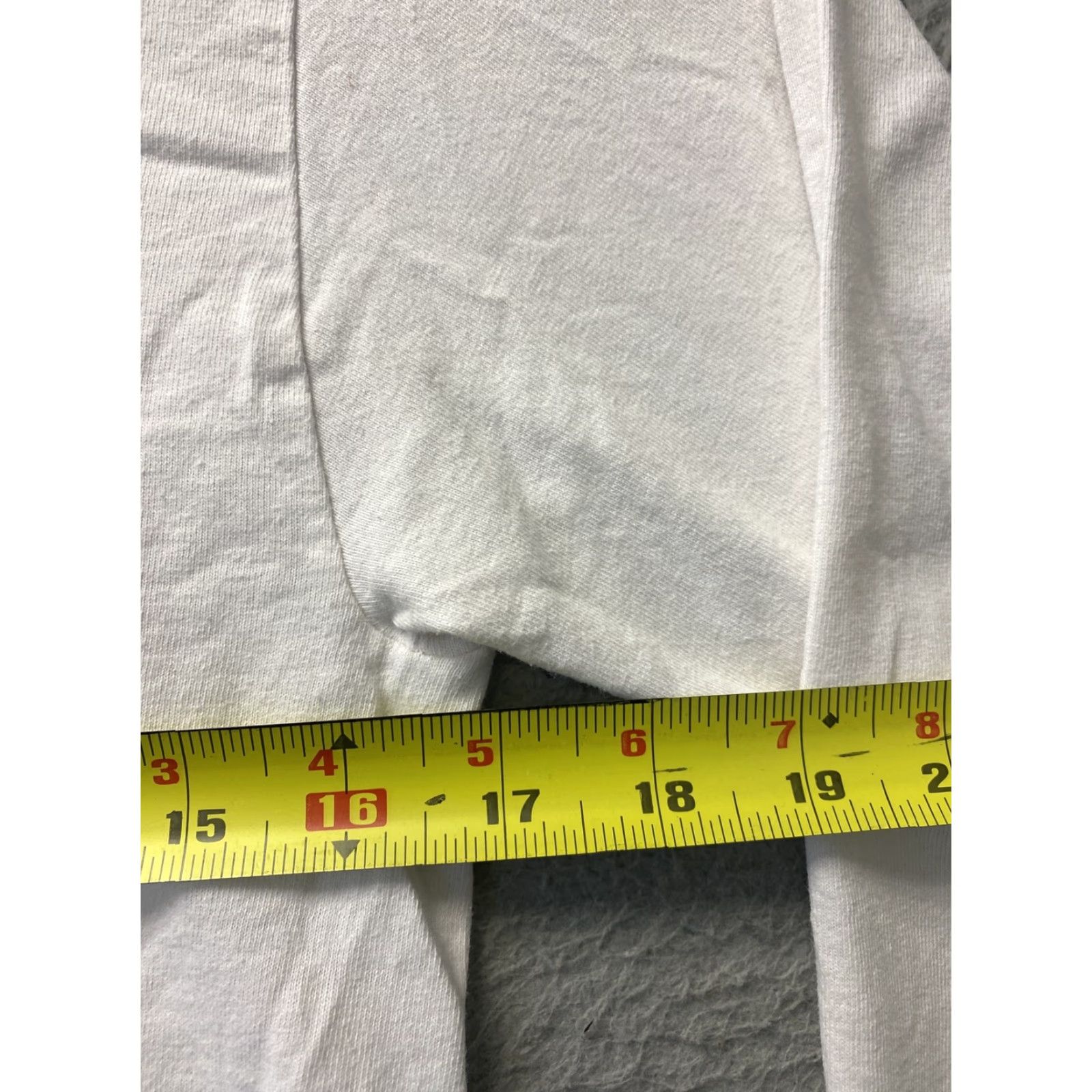 Champion Champion Shirt Mens S White Long Sleeve Crew Neck Tee Logo Casual Outdoor 103-36 Size US S / EU 44-46 / 1 - 6 Thumbnail