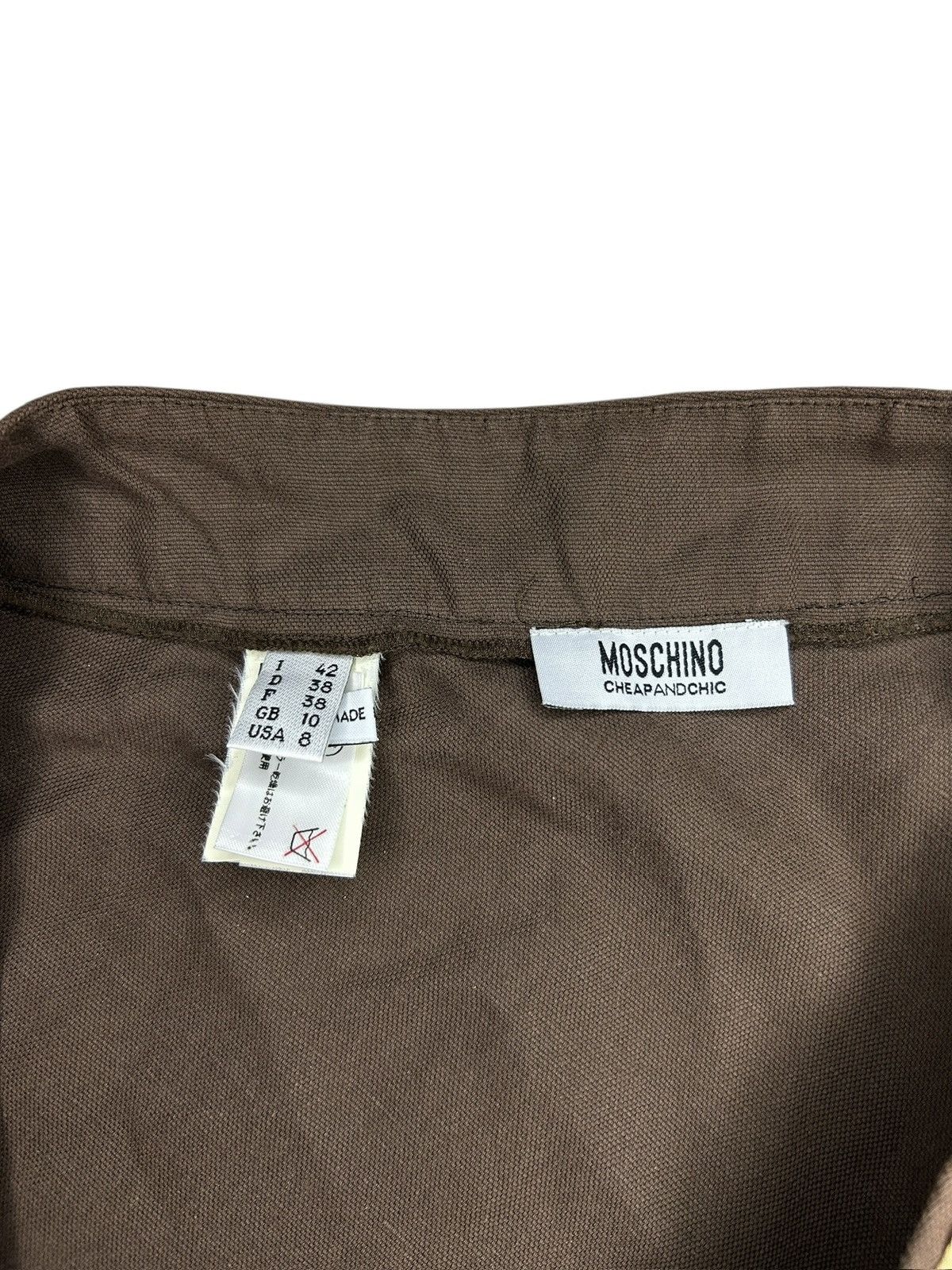 Moschino 00s Appliqué Skirt Size 28" / US 6 / IT 42 - 3 Thumbnail