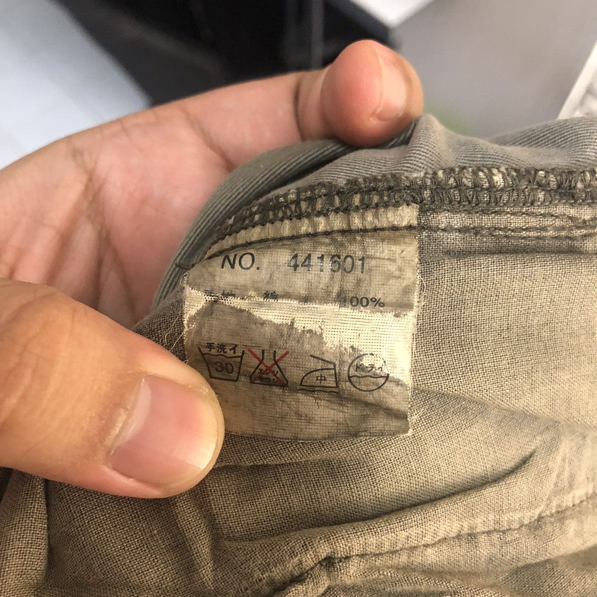 Japanese Brand DL Rescue World Gray Cargo Multipocket Pants #C666 Size US 27 - 23 Thumbnail